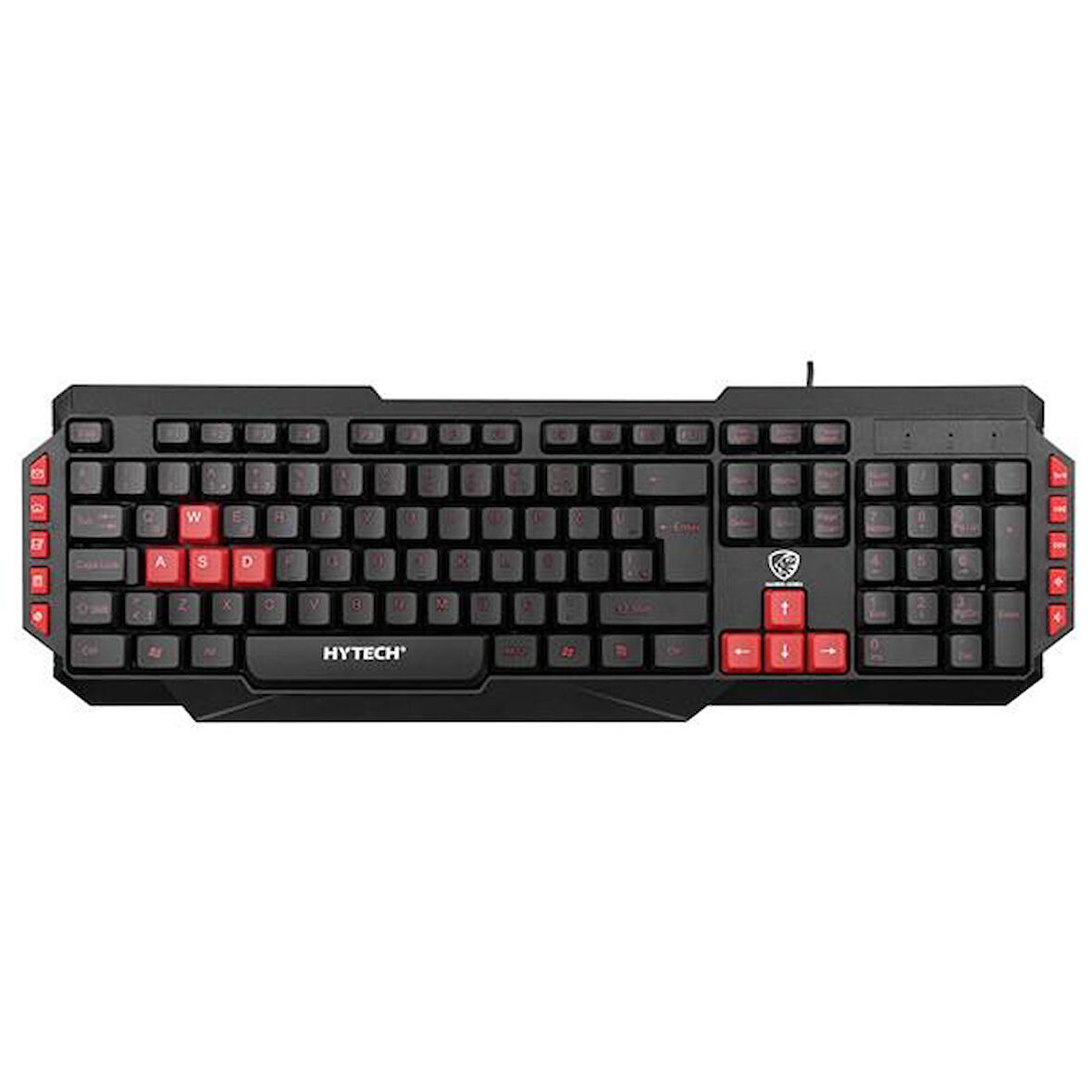 Hytech HYK-46 GAMY Siyah USB Kırmızı Tuşlu Q Gaming Oyuncu Klavyesi