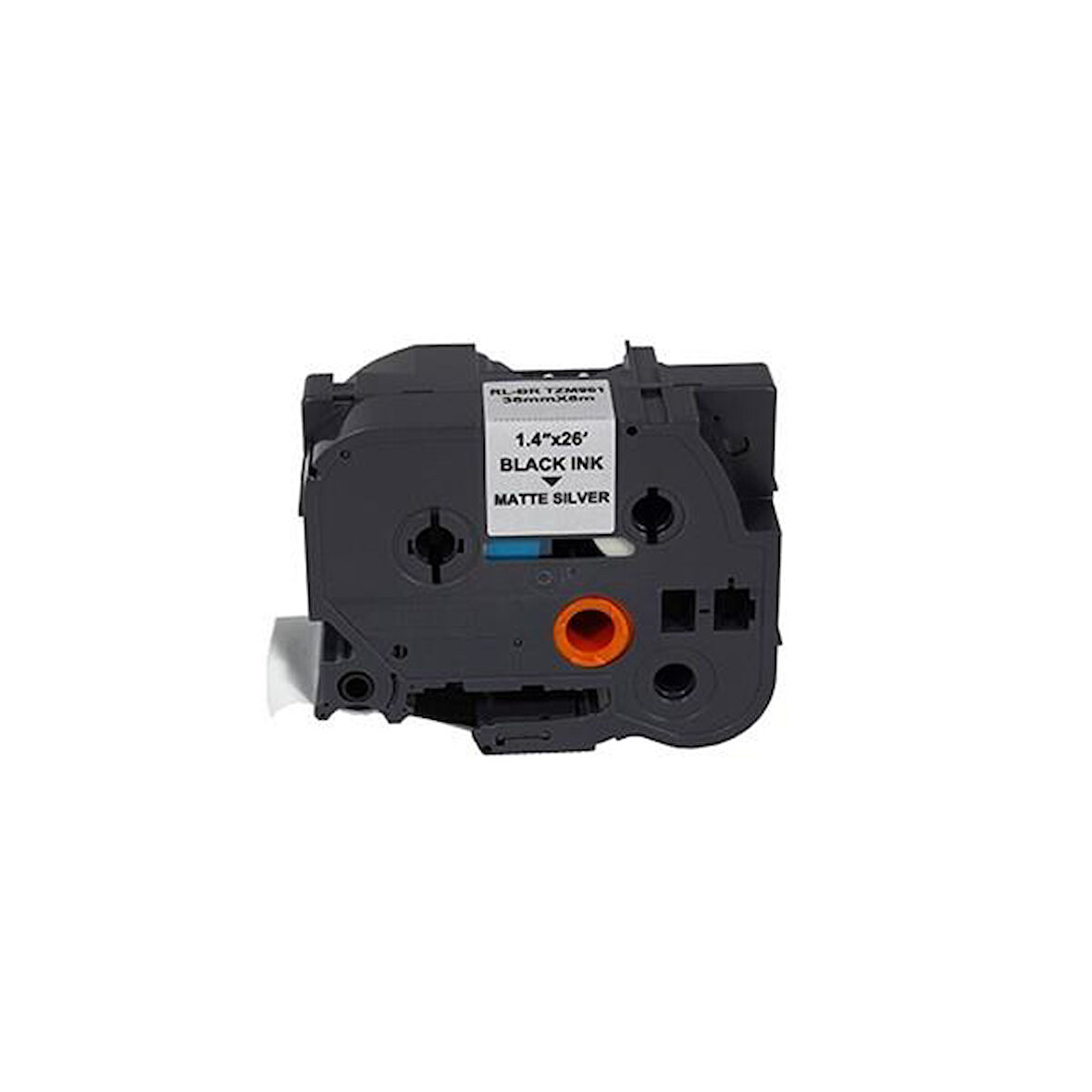 Prıntpen Brother P-Touch Tze-M961 Mat Gümüs Etıkete Sıyah (36Mm X 8M)