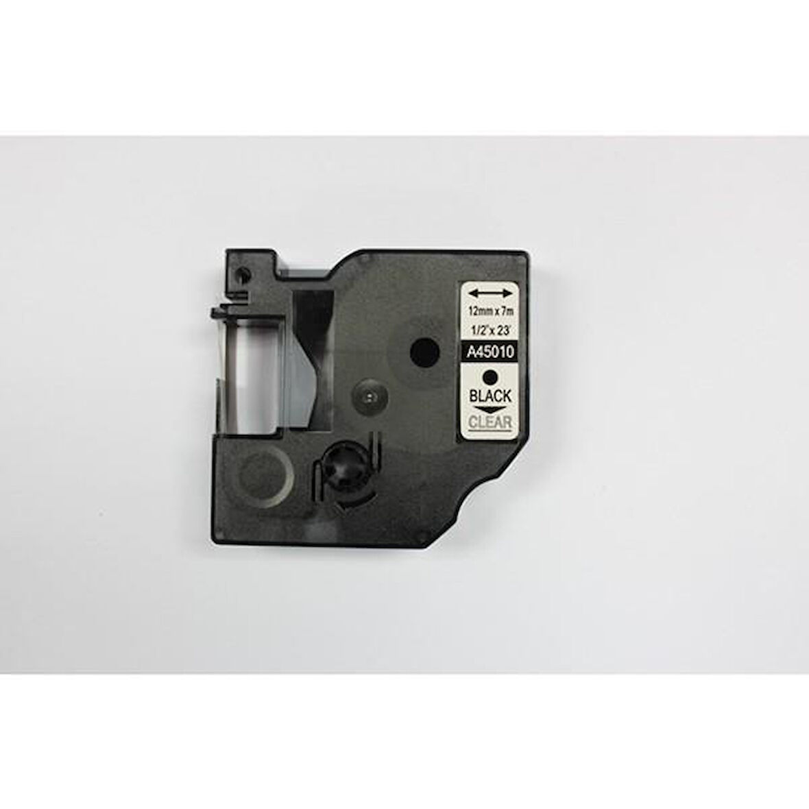 Prıntpen Dymo D1 45010 Seffaf Etıkete Sıyah (12Mm X 7M)