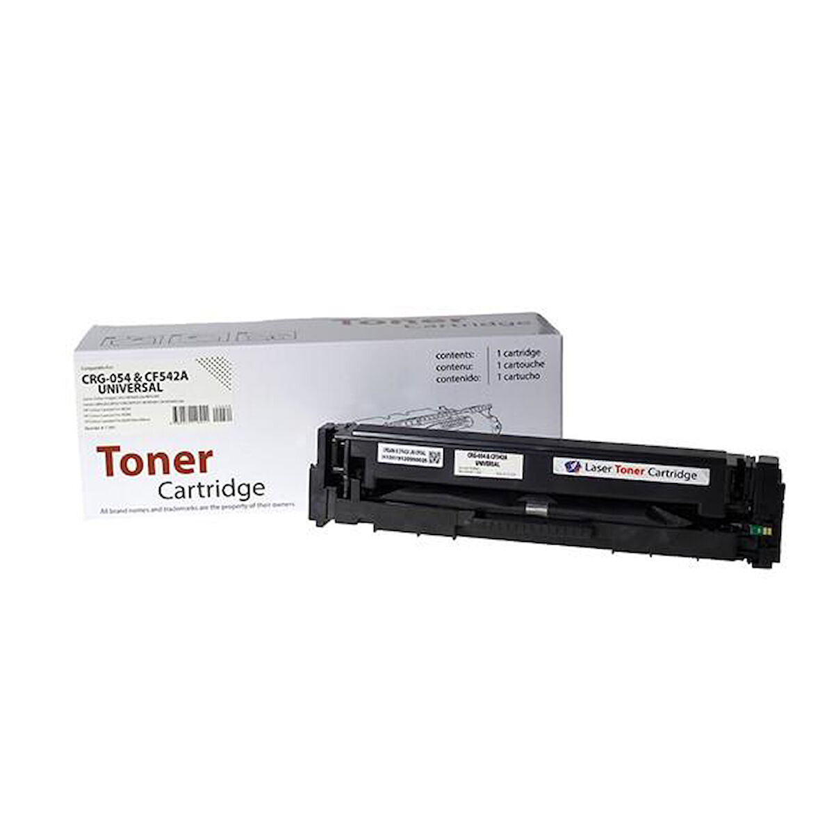 Prıntpen Xbox Hp Cf542a(203A) & Canon Crg-054Y,Crg-067Y Yellow (1.3K)
