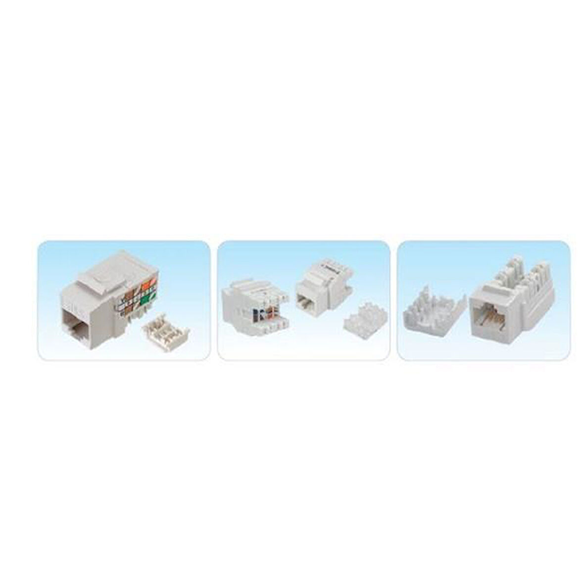 HCS J6E-00873 CAT6 UTP Keystone Jack