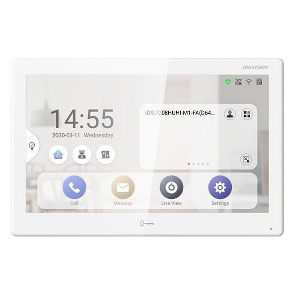 HIKVISION KH9510-WTE1(B) INTERCOM SİSTEMİ İÇ ÜNİTE WIFI 10.1"
