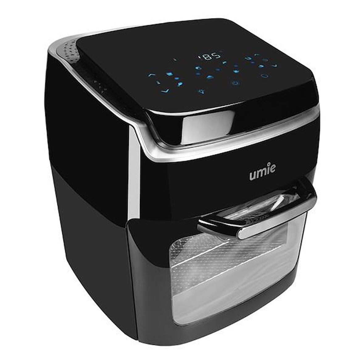 UMIE AF12 Advence Pro XXL 12L Siyah COMBO LED Dijital Göstergeli Oven Airfryer/Fritöz