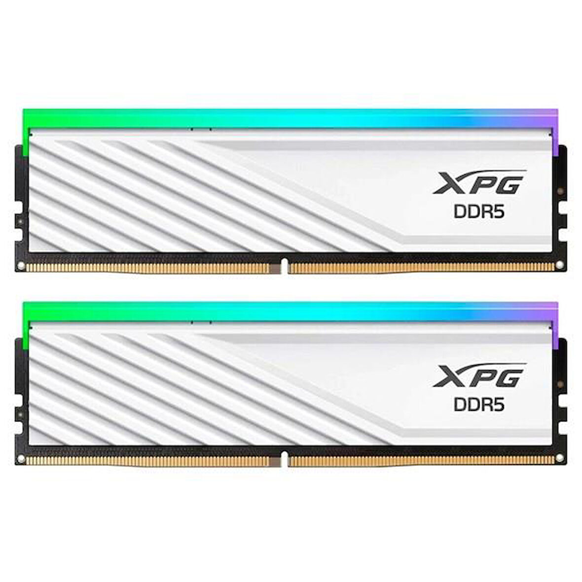 XPG 48GB (2X 24GB) DDR5 6000MHZ CL30 RGB DUAL KIT PC RAM LANCER BLADE BEYAZ AX5U6000C3024G-DTLABRWH