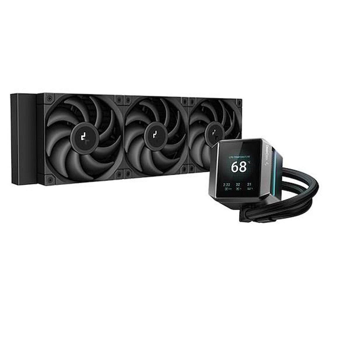 DEEPCOOL 360MM MYSTIQUE360 LCD EKRANLI ARGB AM5-1700P SIVI SOĞUTMALI İŞLEMCİ FANI