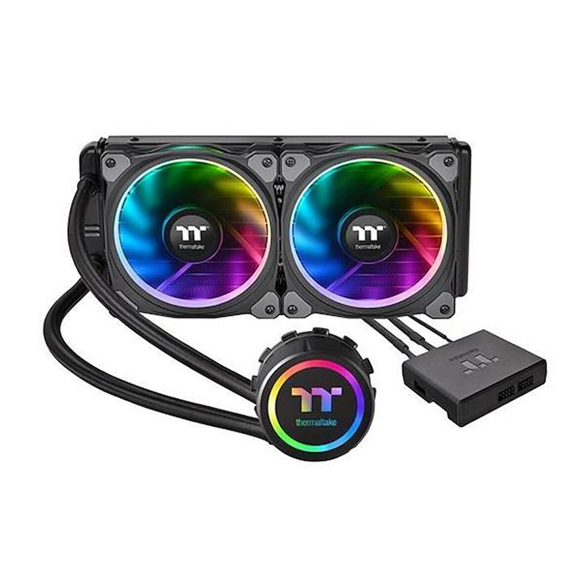 THERMALTAKE 240MM FLOE RIING CL-W157-PL12SW-A ARGB SIVI SOĞUTMALI İŞLEMCİ FANI