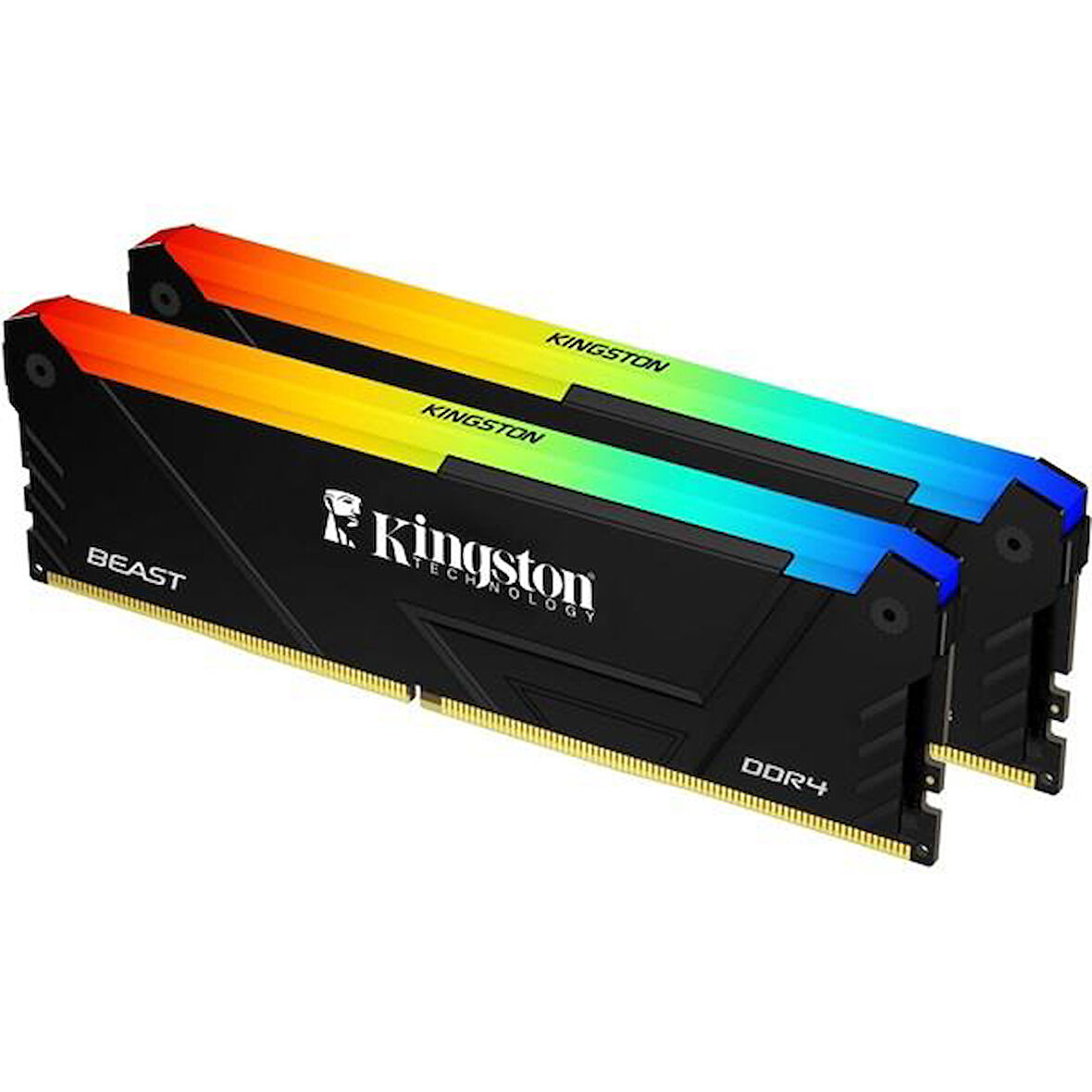 KINGSTON 32GB (2X 16GB) DDR4 3600MHZ CL18 RGB DUAL KIT PC RAM BEAST KF436C18BB2AK2/32TR