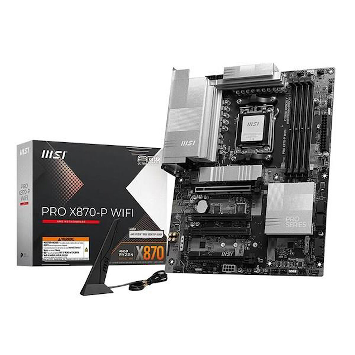 MSI PRO X870-P WIFI-7 DDR5 HDMI-DP PCIE 5.0 AM5 ATX