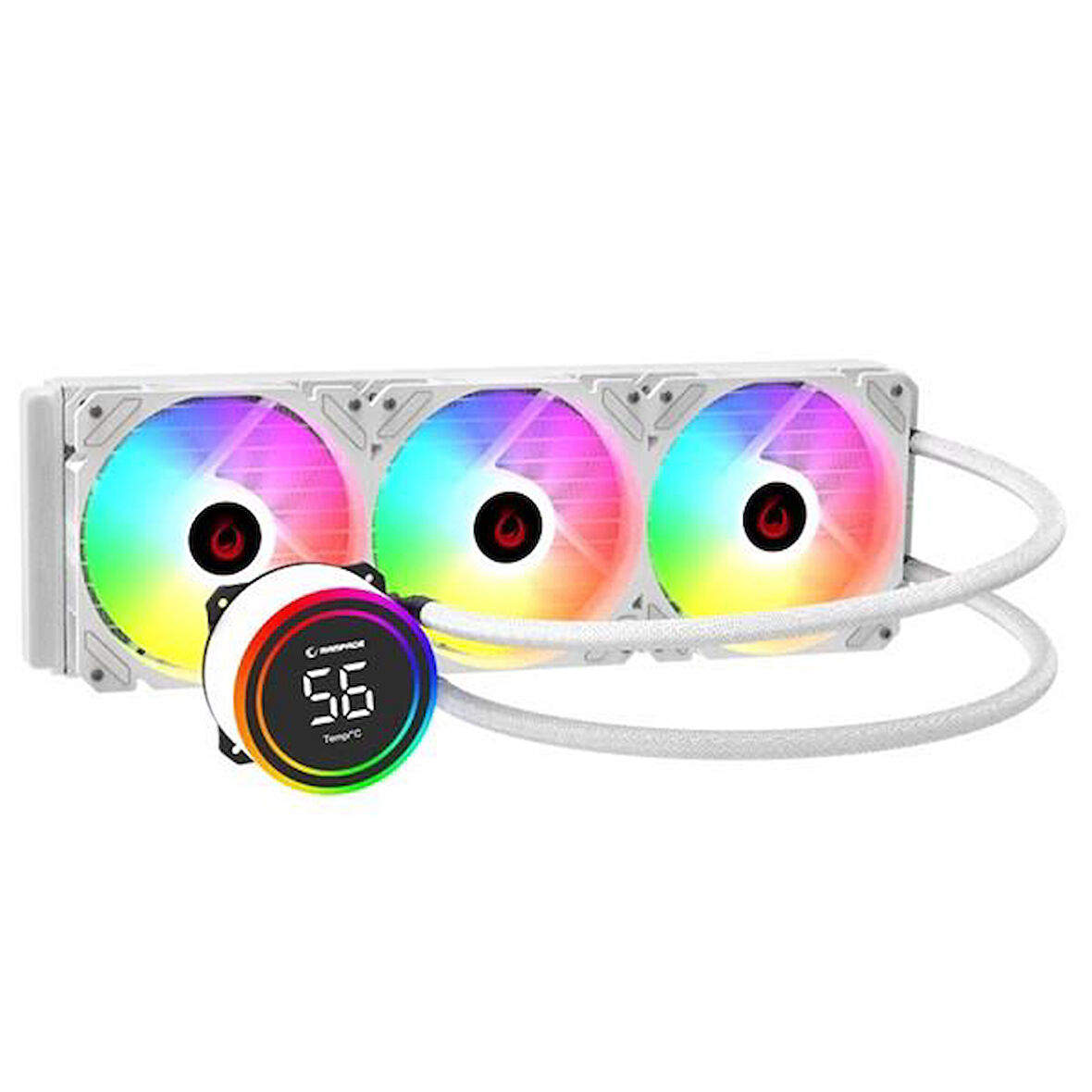 RAMPAGE 360MM HELIOS C17 RGB AM5-1700P SIVI SOĞUTMALI İŞLEMCİ FANI BEYAZ