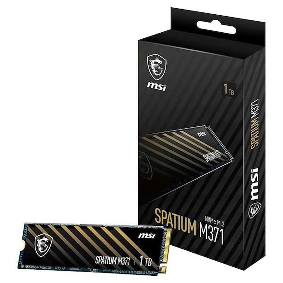 MSI 1TB SPATIUM M371 2350-1700MB/s M2 NVME GEN3 DİSK