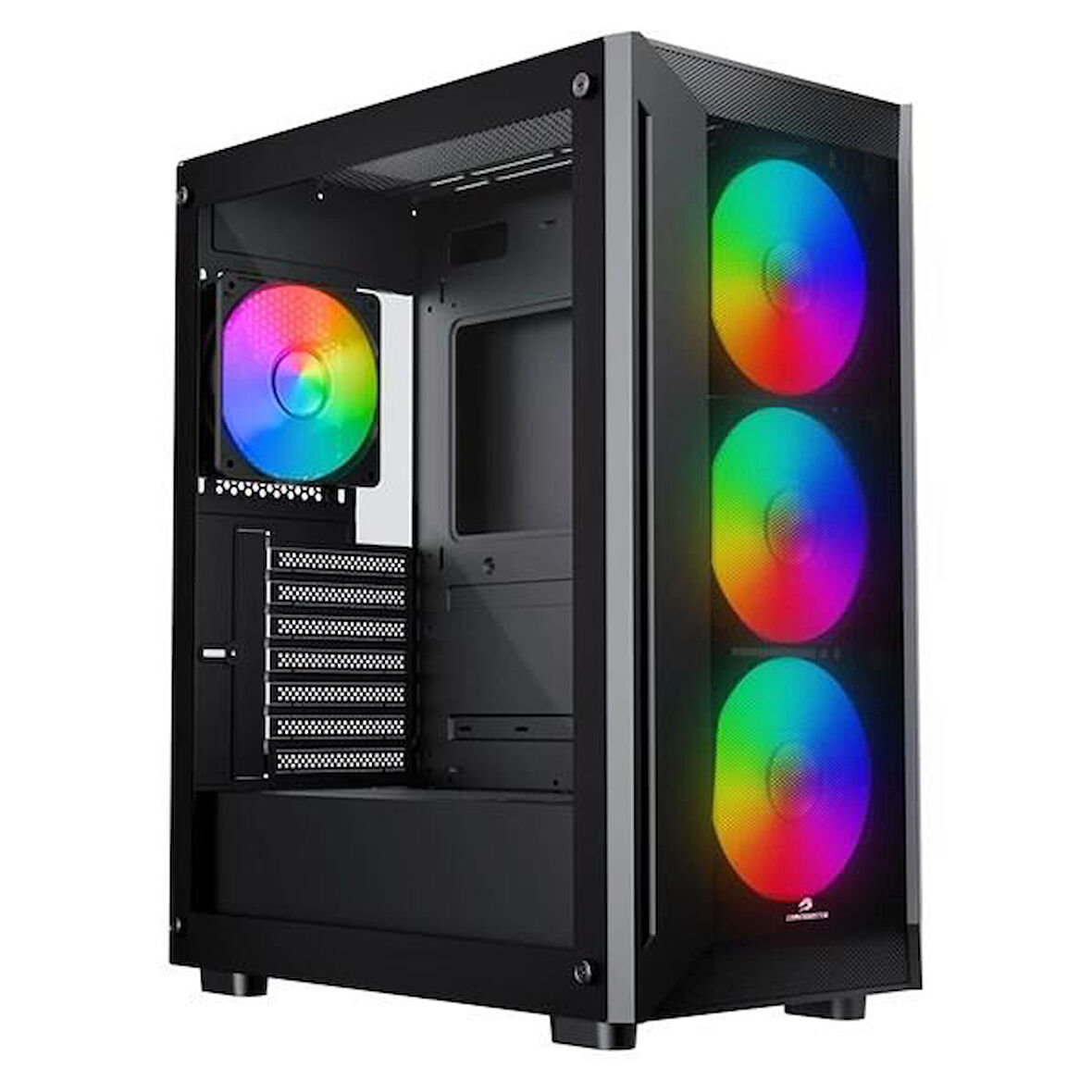 GAMEBOOSTER 650W 80+ RAIDER E651B JBST-GBE651B GAMING MID-TOWER PC KASASI