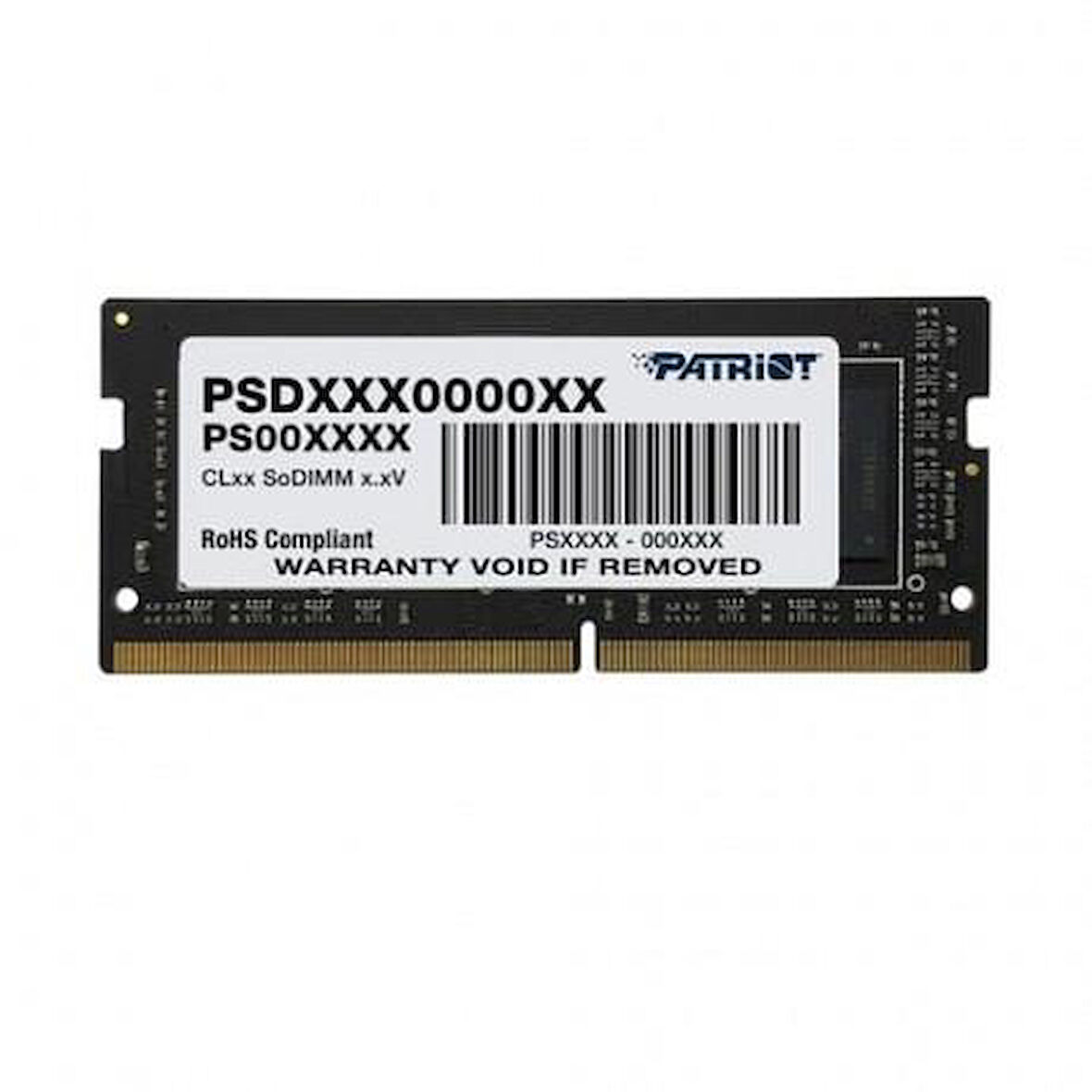 PATRIOT 16GB DDR4 3200MHZ CL22 NOTEBOOK RAM SIGNATURE LINE PSD416G320081S