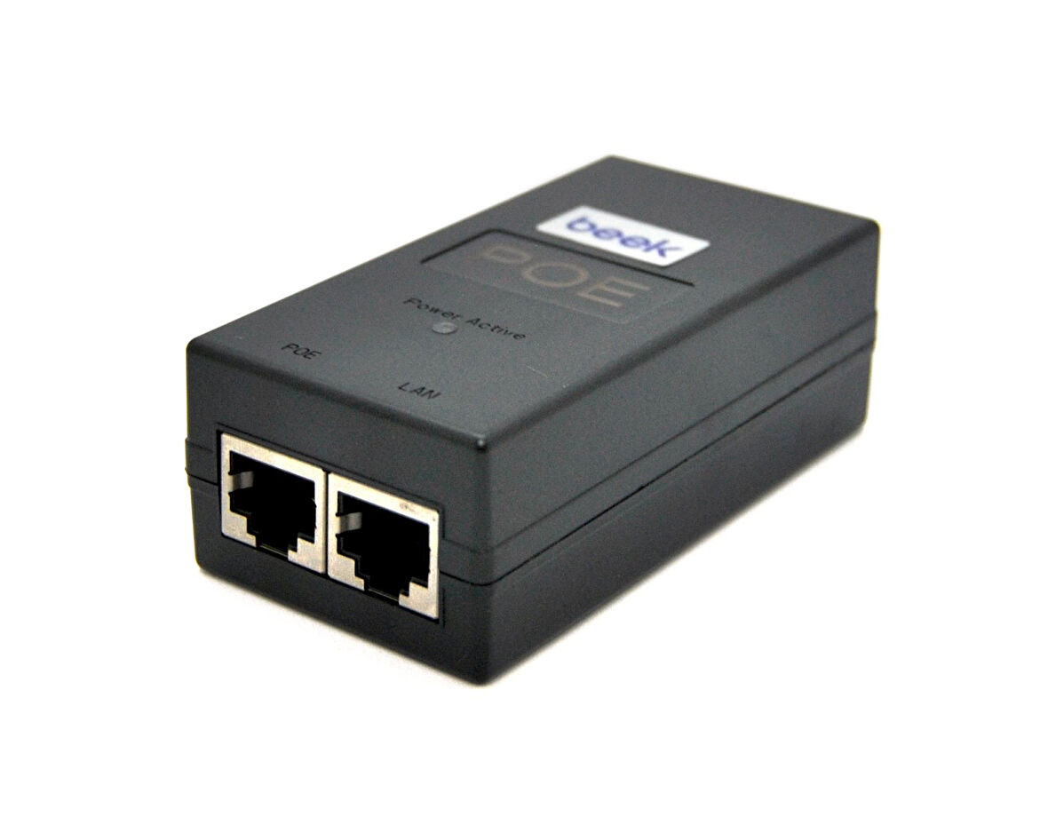 Beek PoE Injector
48V24W
10/100TX
AC 100-240V