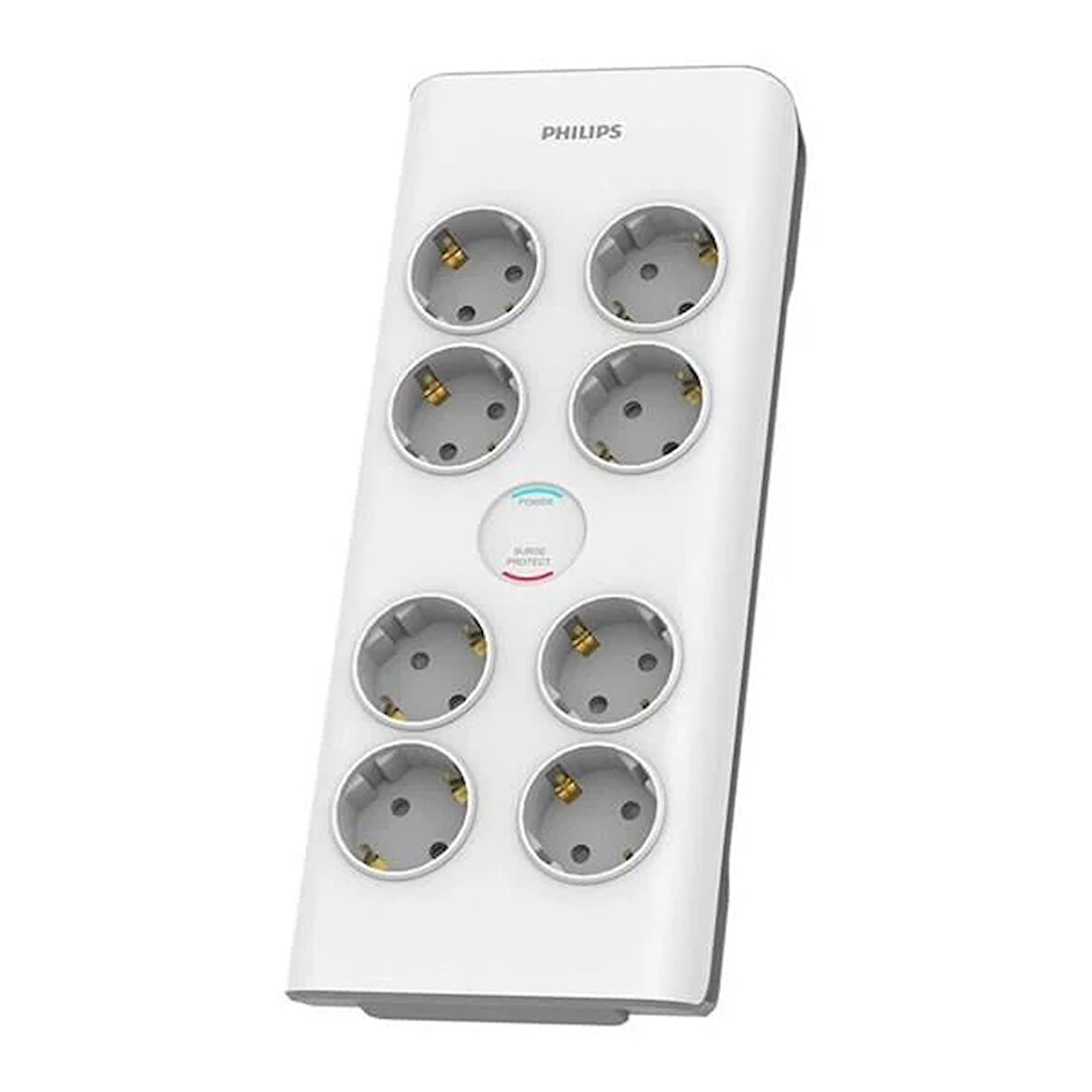 PHILIPS 8-li SPN7080WA/62 900 Joules Akım Koruma Prizi Beyaz