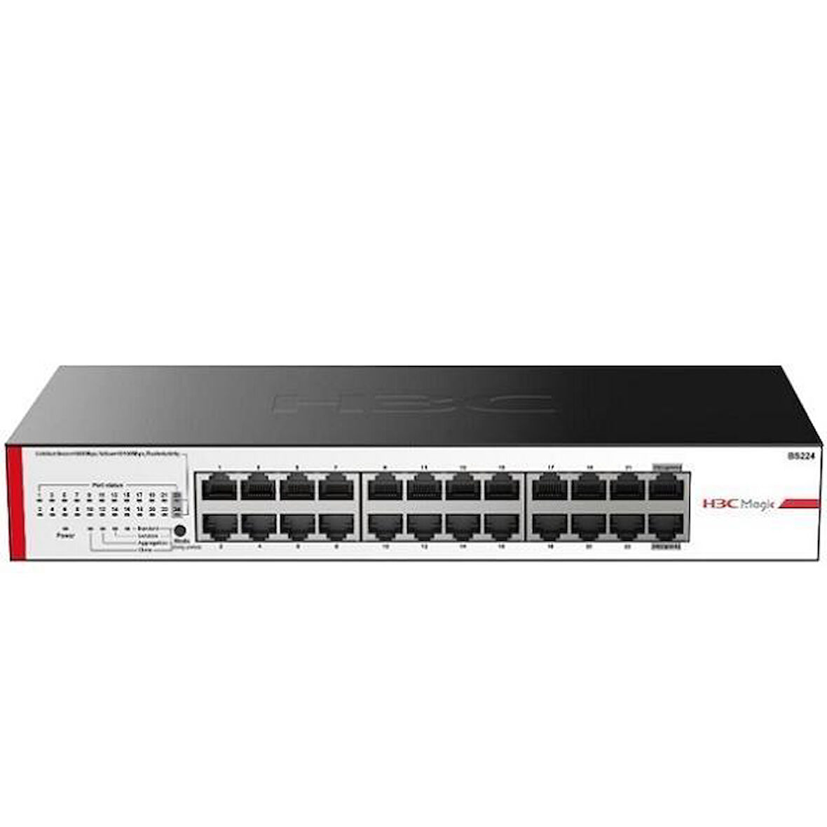 H3C 24port MAGIC BS224 GIGABIT YÖNETİLEMEZ SWITCH