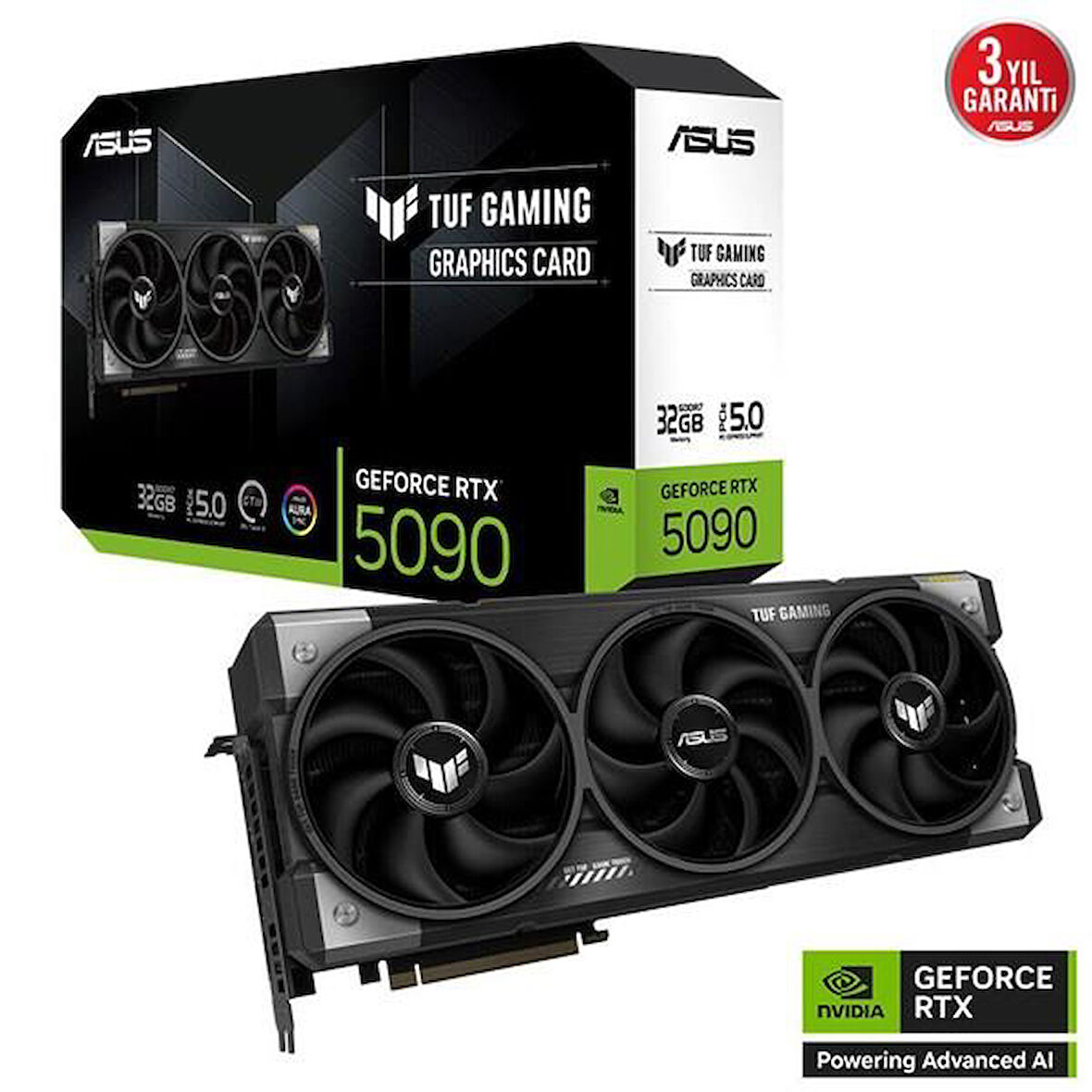 ASUS 32GB TUF RTX5090-32G GAMING GDDR7 512bit HDMI DP PCIe 5.0