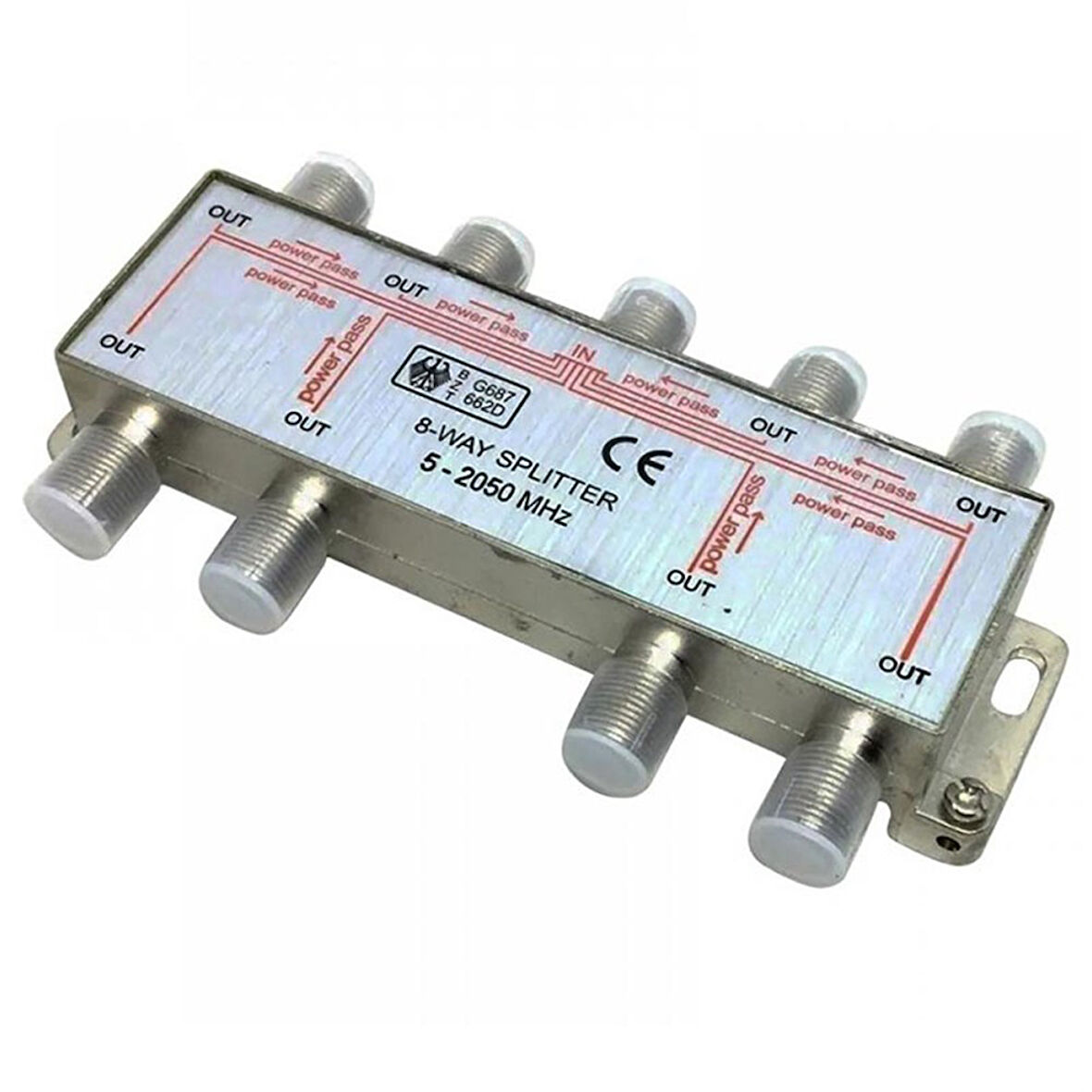 MAG MG-1510 1/6 6 WAY SPLITTER 5-2500 MHZ