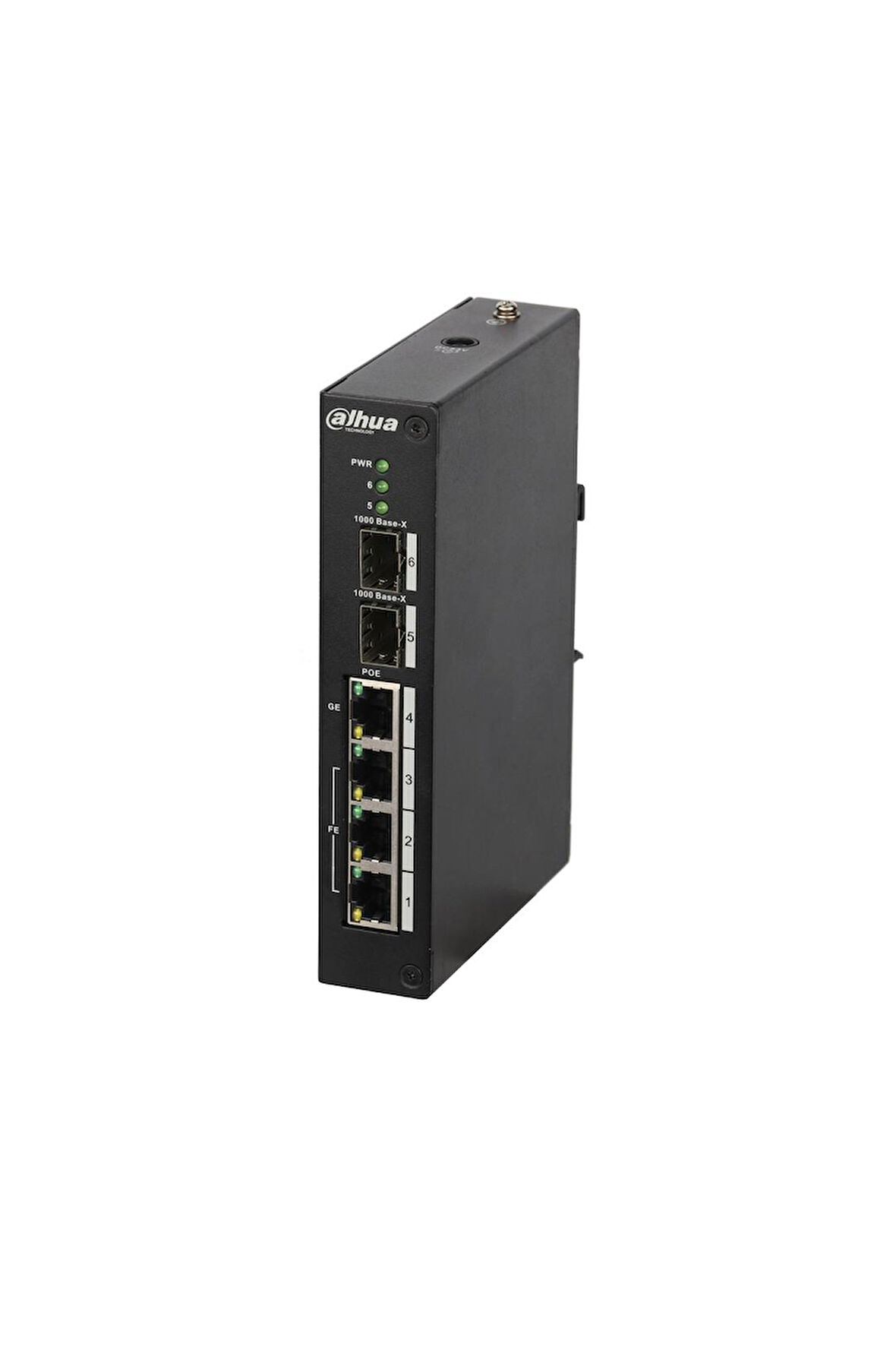Dahua 4 Kanal PoE Switch    ( 3FE PoE +1GE PoE +2GE SFP )

