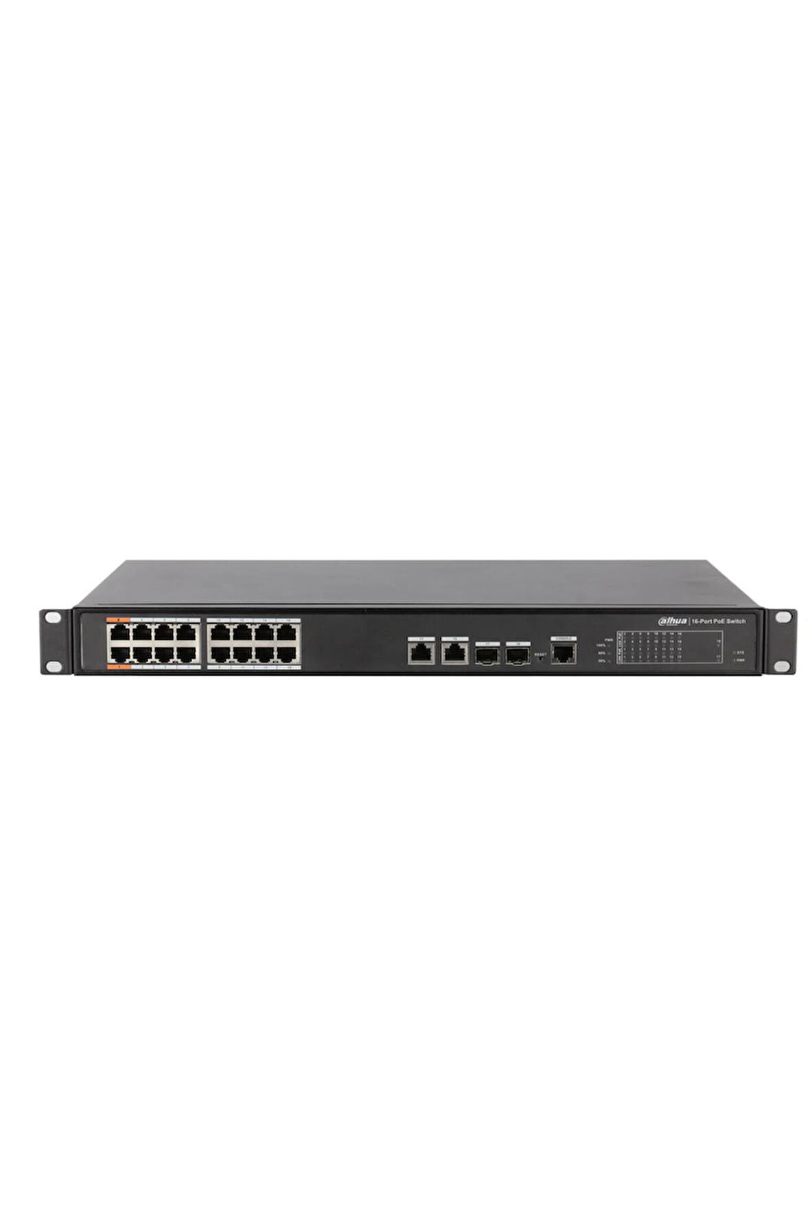 Dahua 16 Kanal Yönetilebilir PoE Switch (16FE PoE +2GE Combo)
