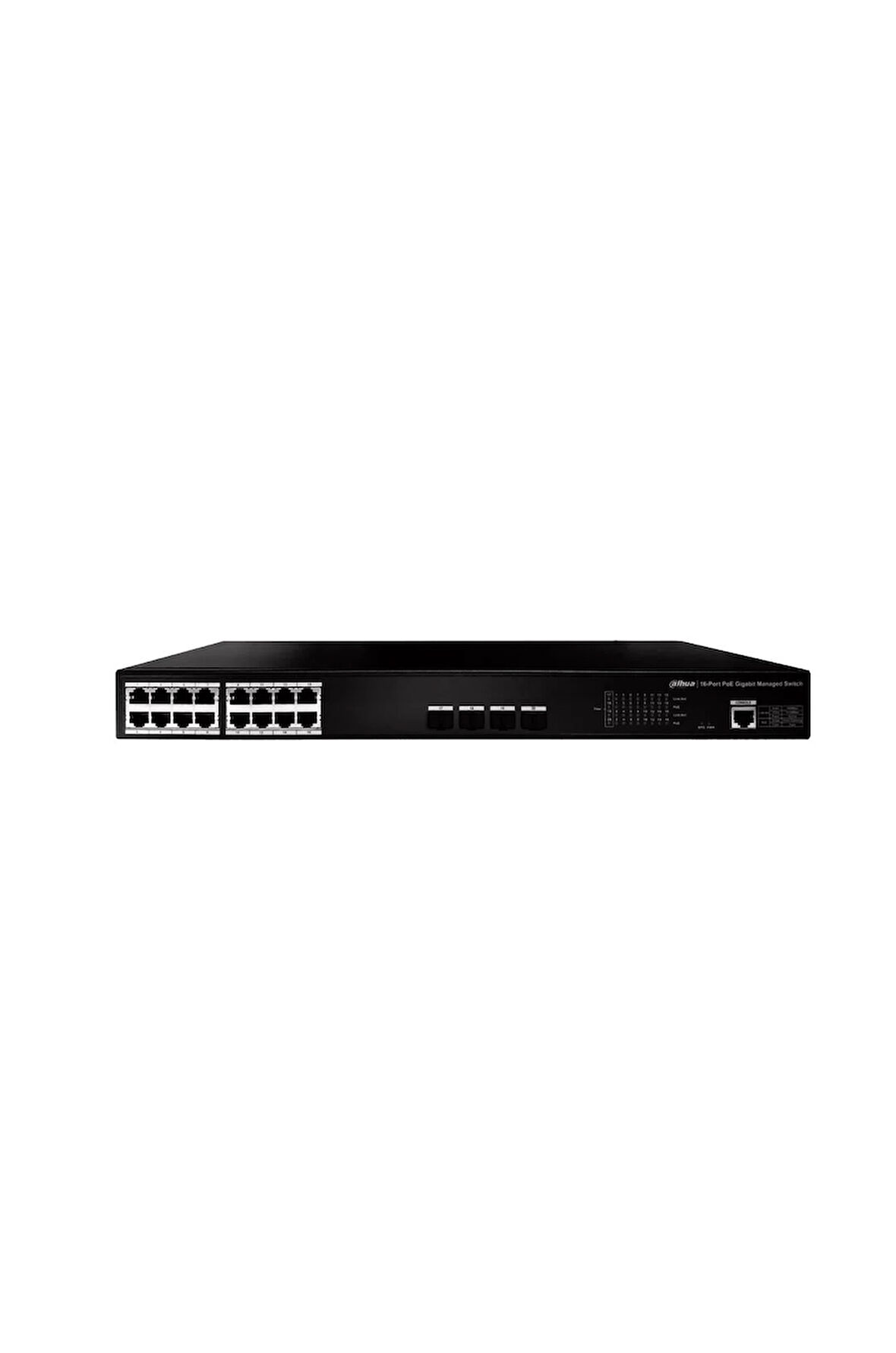Dahua 16 Kanal Yönetilebilir Gigabit PoE Switch   ( 16GE PoE + 4GE SFP )
