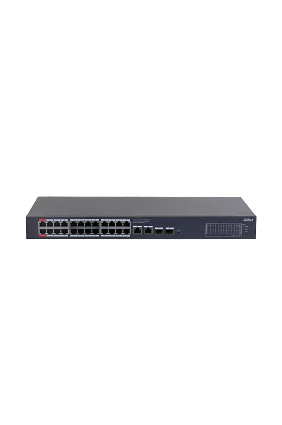 Dahua 28 port yönetilen Cloud gigabit Switch
