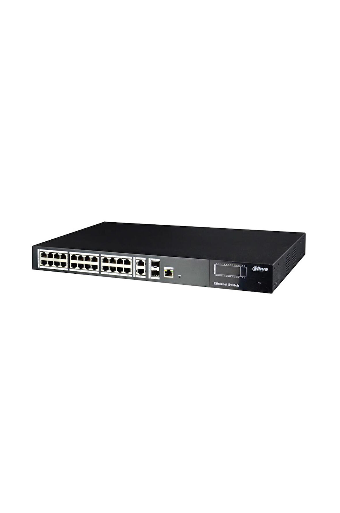 Dahua 24 Kanal 2 Katmanlı Yönetilebilir Switch ( 24FE + 2GE SFP + 2GE )

