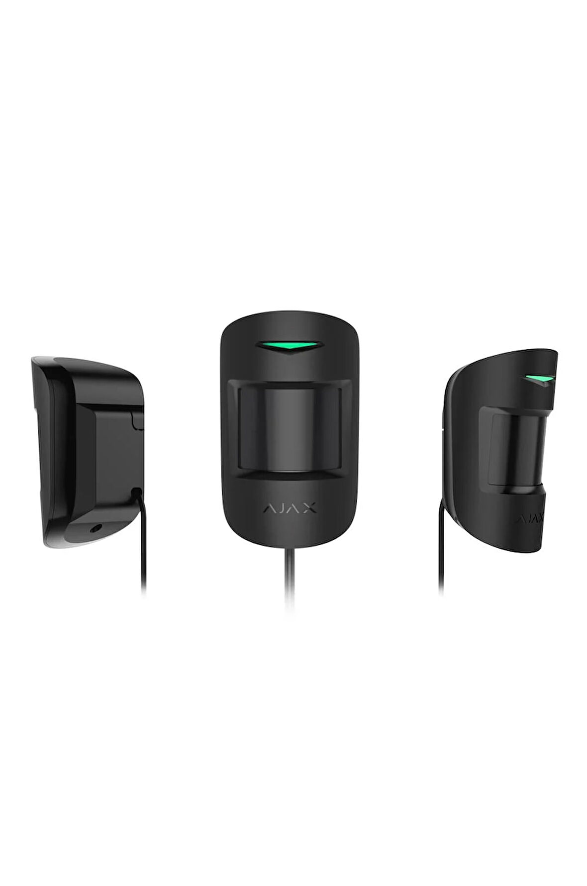 Ajax MotionProtect Plus Kuyumcu Ek K-bant Mikrodalga Sensörüne Sahip Kablosuz IR Hareket Dedektörü Siyah