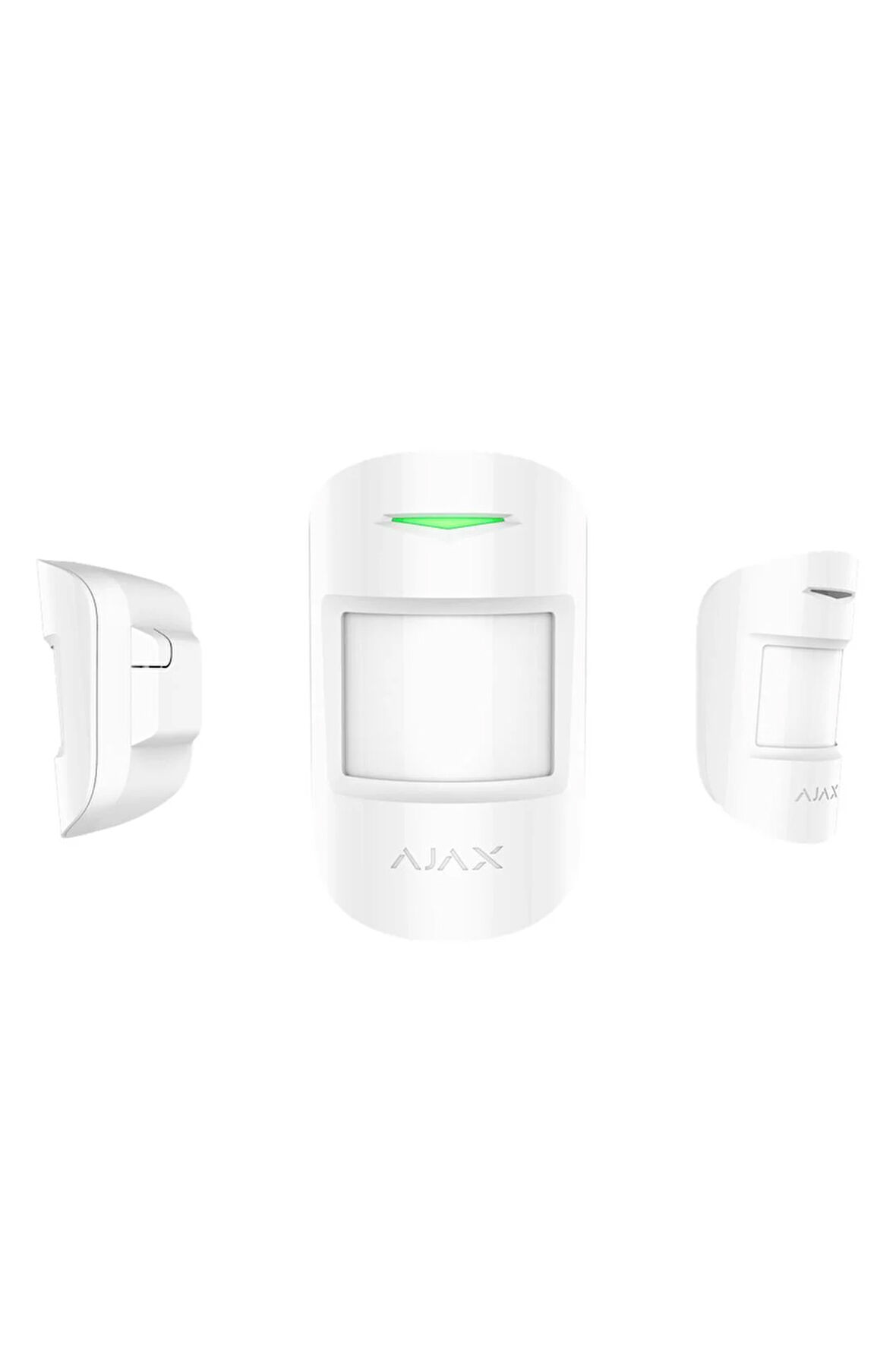 Ajax MotionProtect Plus Kuyumcu Ek K-bant Mikrodalga Sensörüne Sahip Kablosuz IR Hareket Dedektörü Beyaz