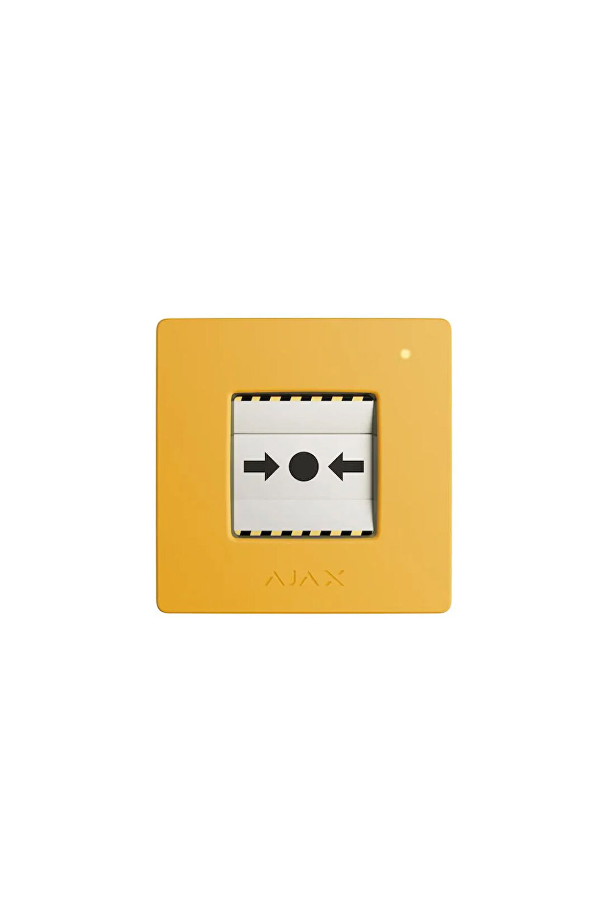 Ajax Manual Call Point Programlanabilir Senaryoya Sahip Kablosuz Sıfırlanabilir Düğme Sarı
