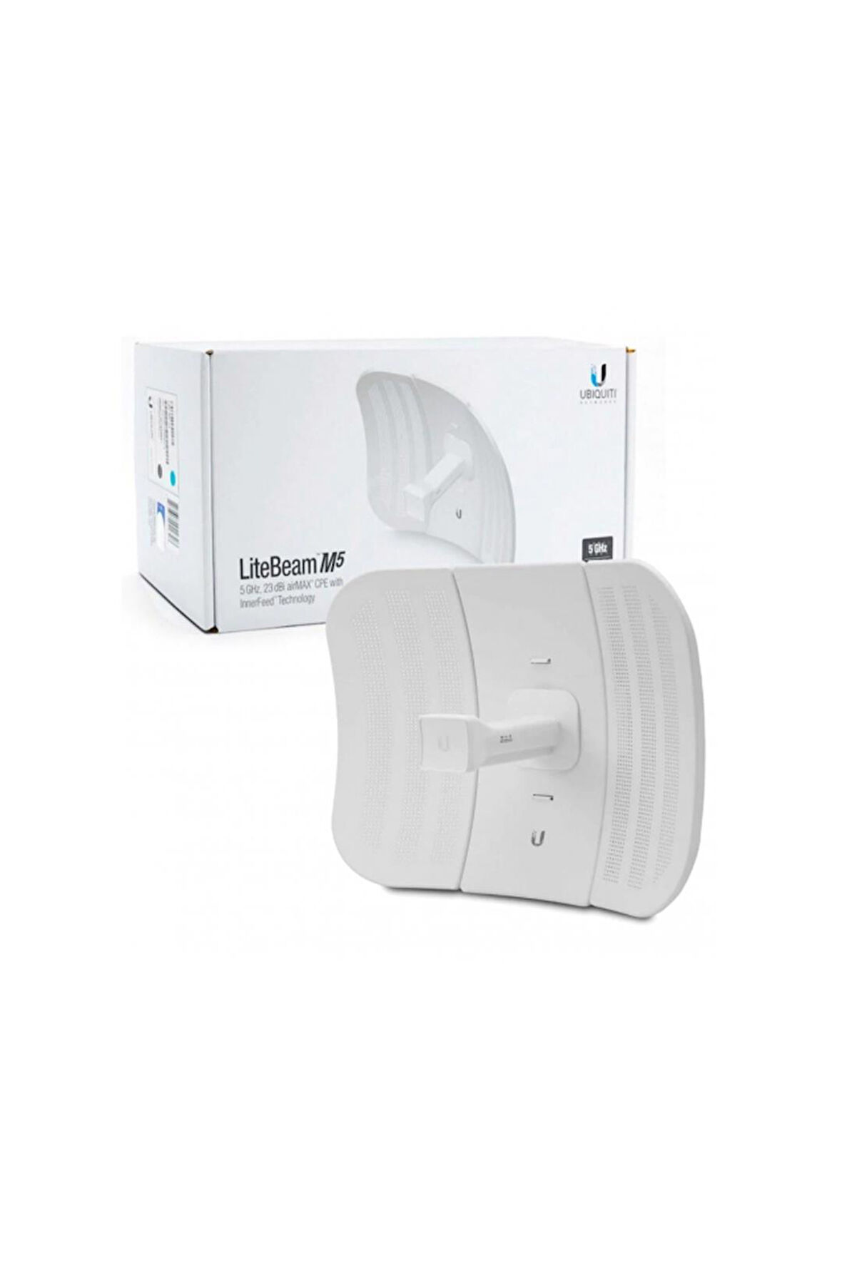 UBIQUITI LBE-M5-23, LiteBeam, 5Ghz, 100Mbps, 23dBi Anten, 5Km Menzil CPE