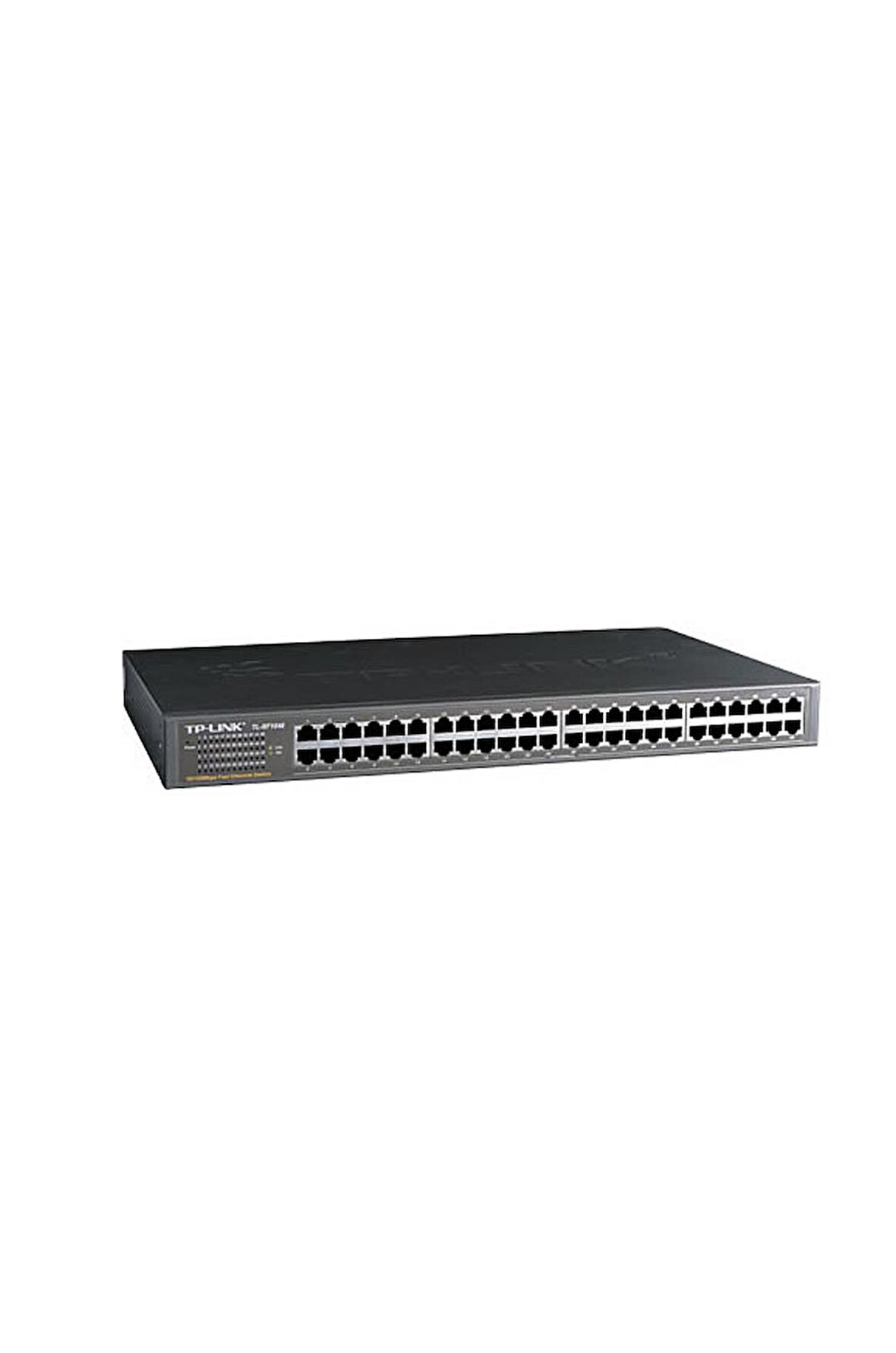 TP-LINK TL-SF1048 48 Port, Megabit, Yönetilmez, Çelik kasa, Rackmount Switch