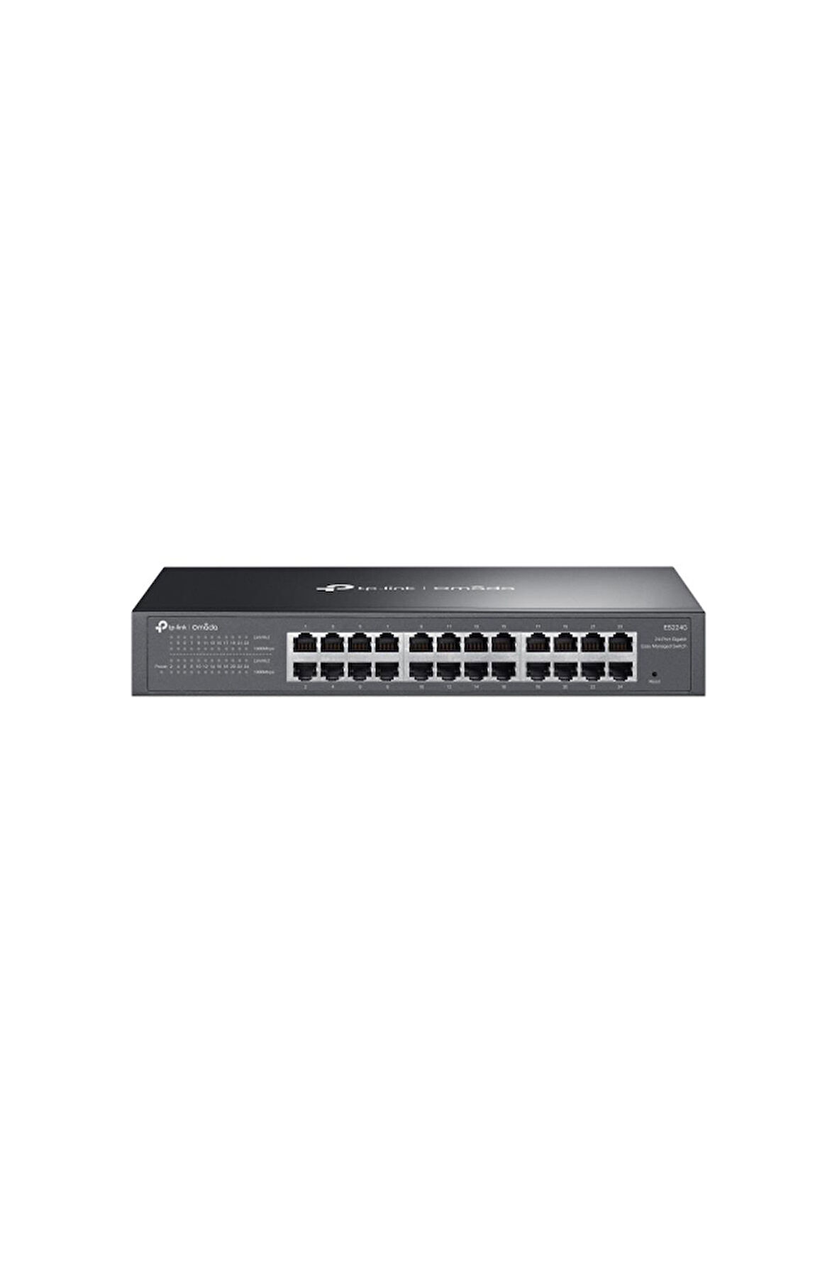 OMADA ES224G, 24 Port Gigabit, Yönetilebilir, Metal Kasa Masaüstü/Vesa Switch