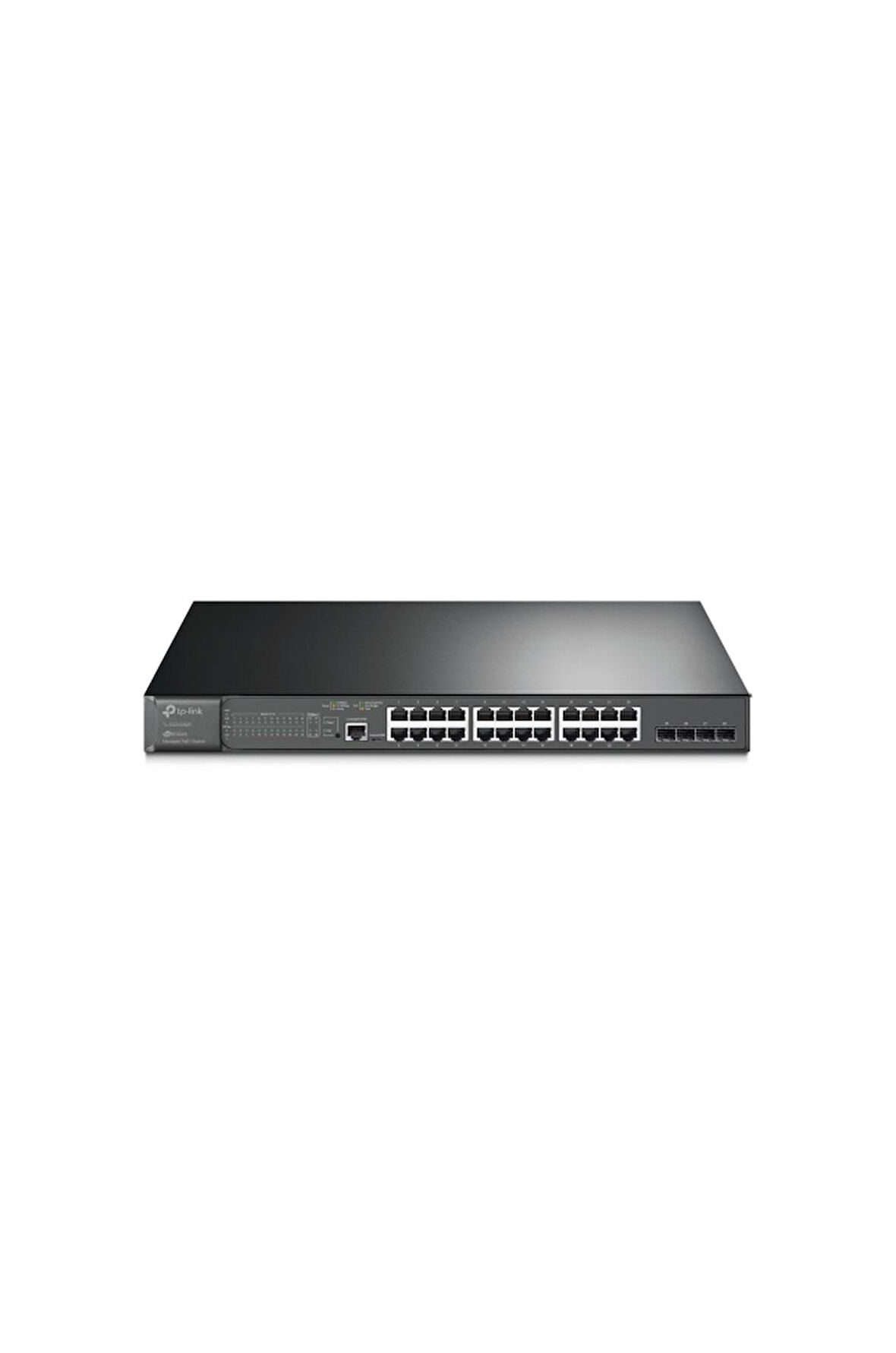 OMADA SG3428MP, 28 Port GigaBit, 24 Port PoE+, 384W, 4Port GigaBit SFP, L2+ Yönetilebilir, Rackmount Metal Kasa Switch