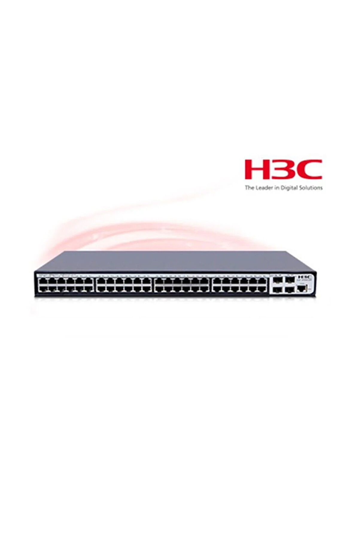 H3C S1850-52P, 48 Port, GigaBit, L2, 1 Port GigaBit Uplink, 4 Port GigaBit SFP, Web Yönetilebilir, Masaüstü Switch