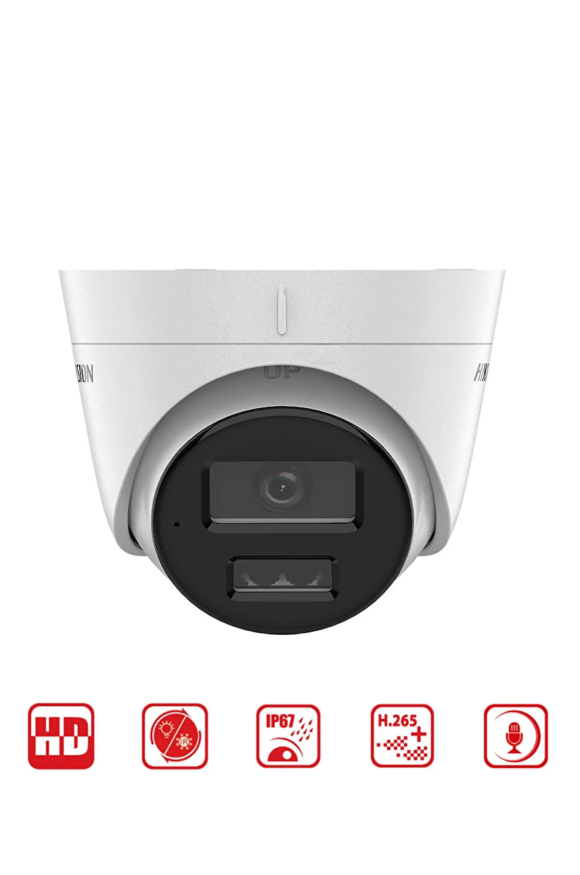 DS-2CD1323G2-LIUF - 2 MP Smart Hybrid Light Turret Network Kamera