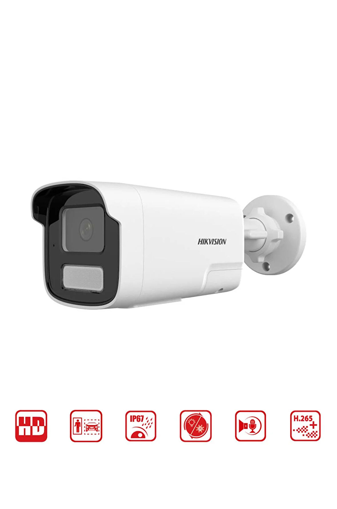 DS-2CD1T23G2-LIUF/SL - 2 MP Smart Hybrid Light Bullet Network Kamera Live Guard