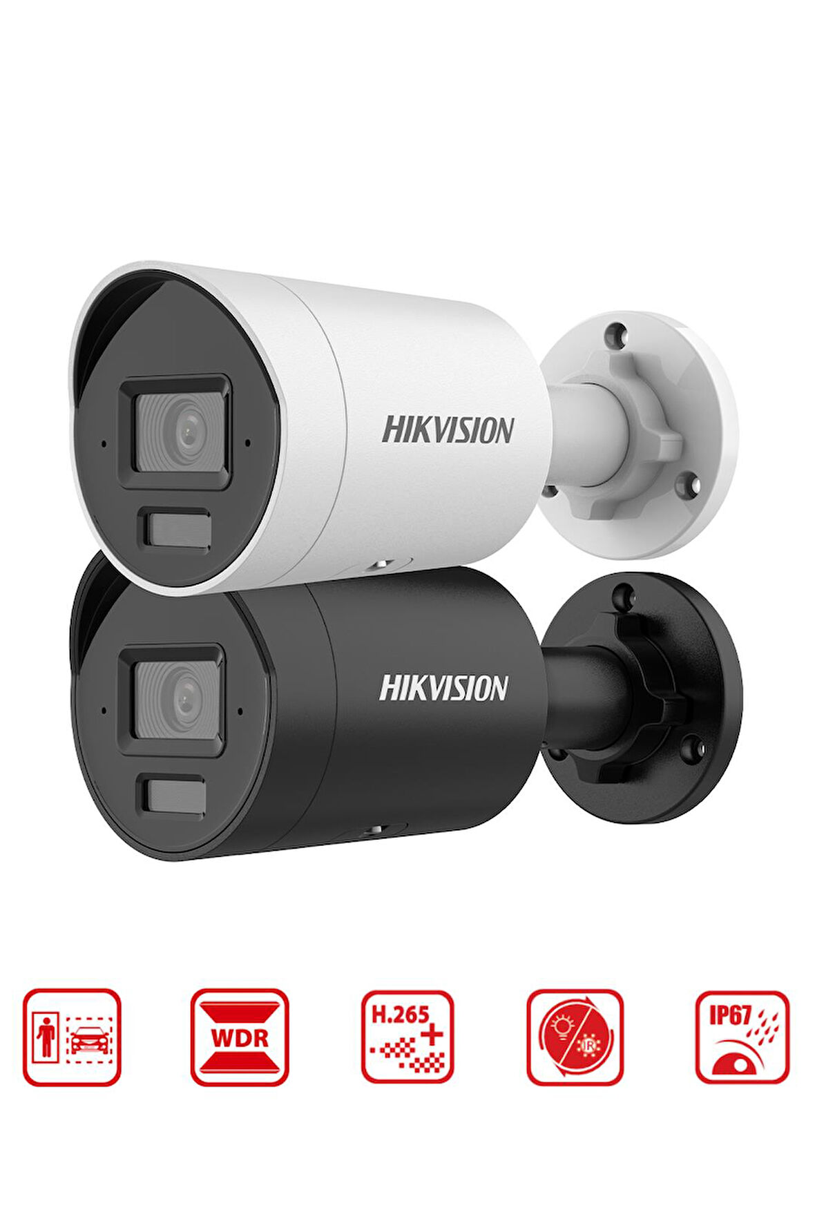 DS-2CD2043G2-LI2U - 4M Smart Hybrit Light Bullet Network Kamera Acusens WDR 