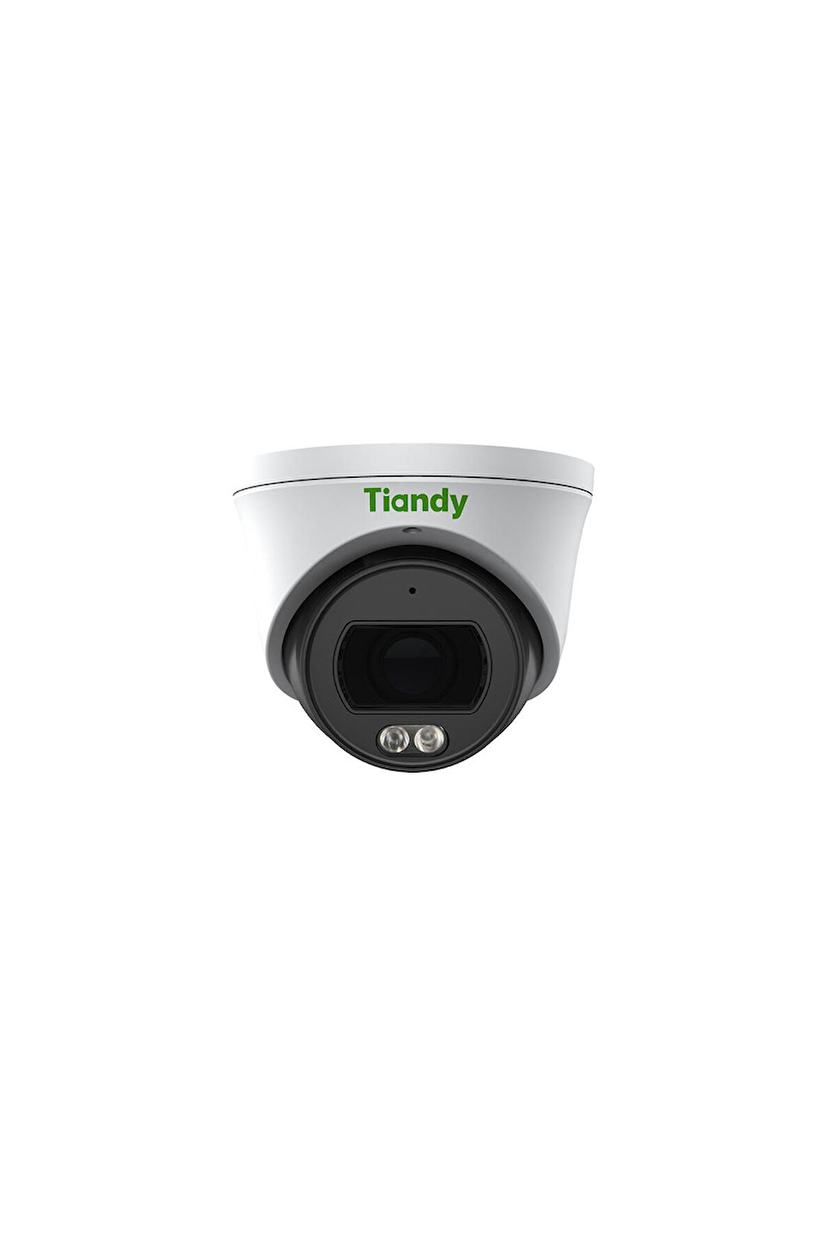 Tiandy 2 Megapiksel Color Maker Süper Starlight WDR IP Dome Kamera - Sesli