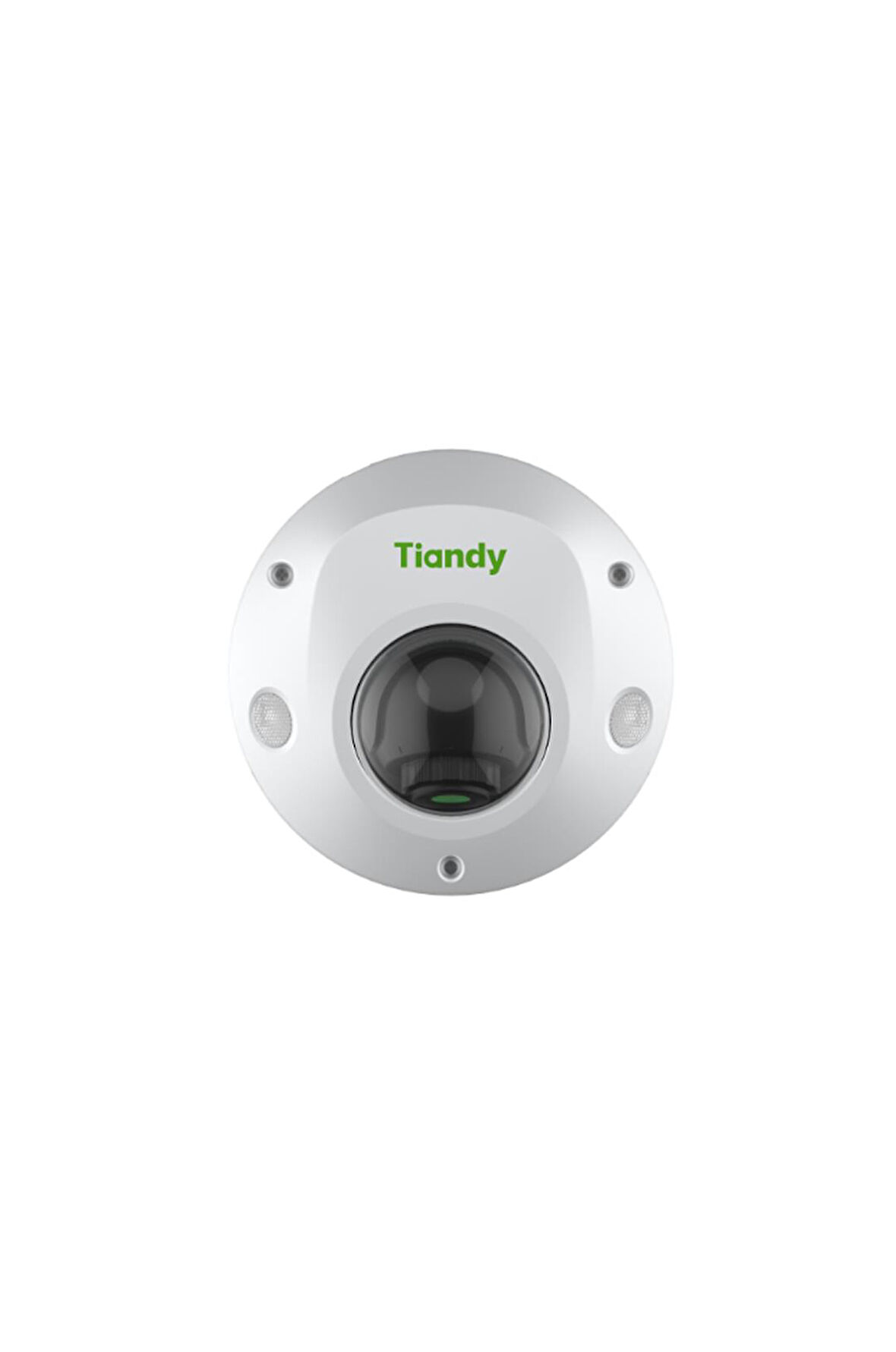 Tiandy 2 Megapiksel Starlight Vandalproof Mini Dome Kamera - Sesli