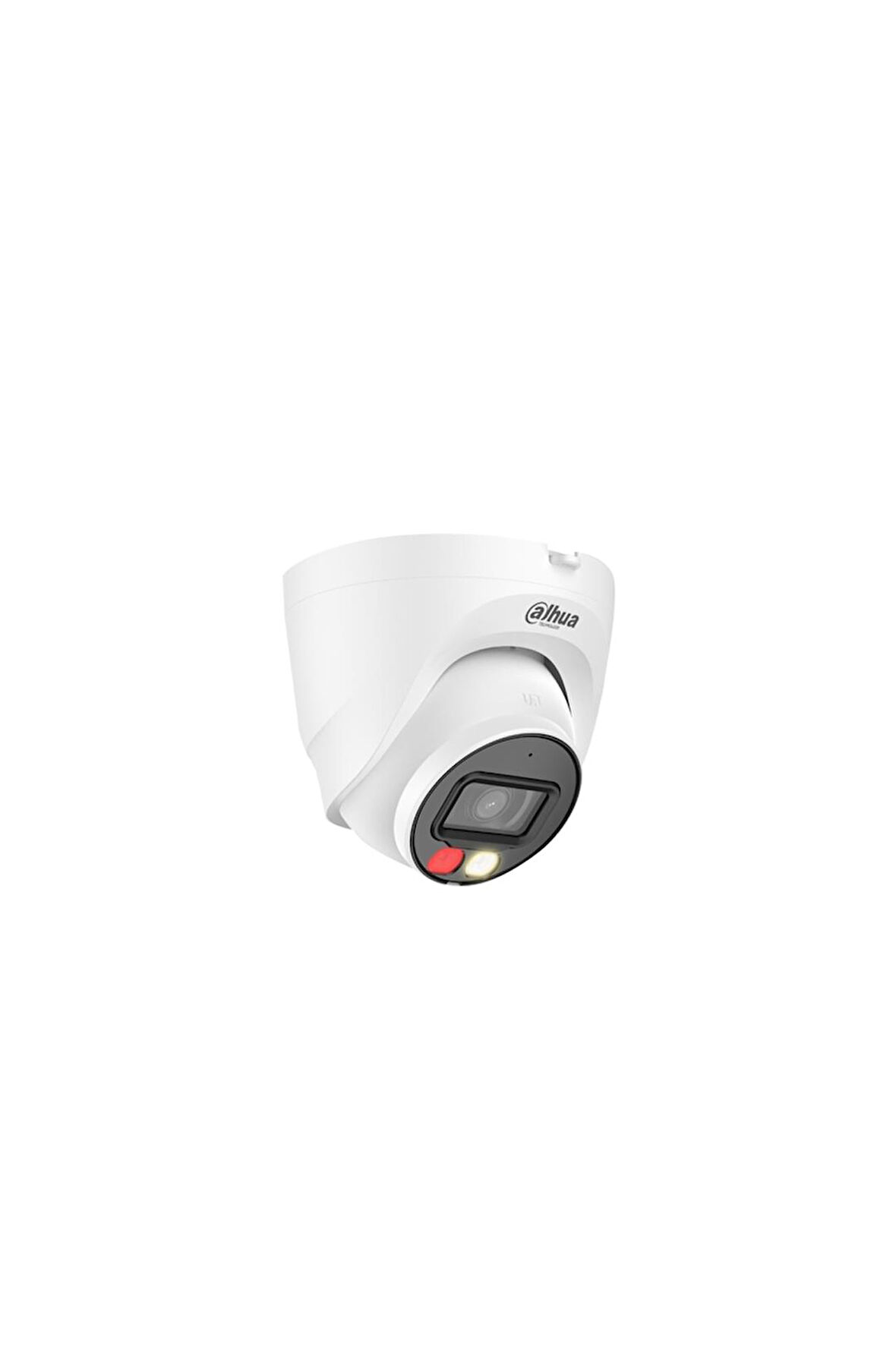 Dahua 2 MP Akıllı Çift Işıklı Dome Kamera  ( 30m IR + 30m Beyaz Işık ) - Sesli