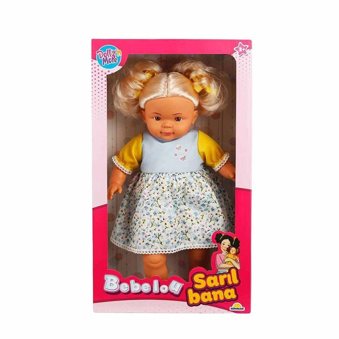 Çocuk 40052  Bebelou Sarıl Bana Et Bebek 40 cm