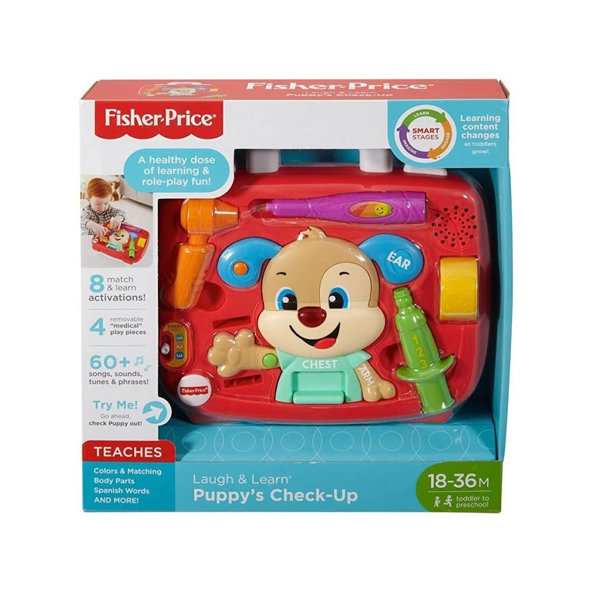 Çocuk FTC72 Fisher-Price® Yaşa Göre Gelişim Köpekçik Doktorda / Türkçe / Eğlen ve Öğren