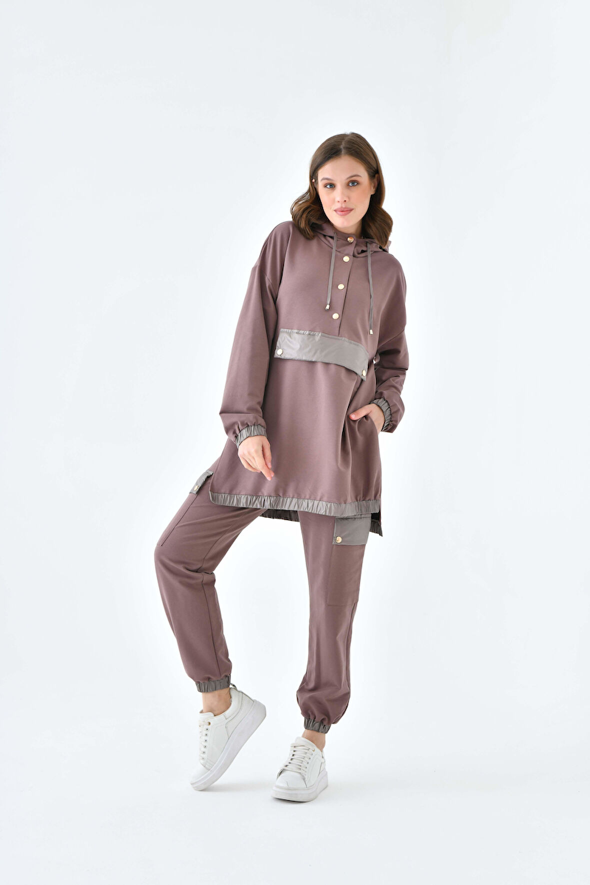 Ftz Women Kadın 2 İplik Takım Kahve 30612