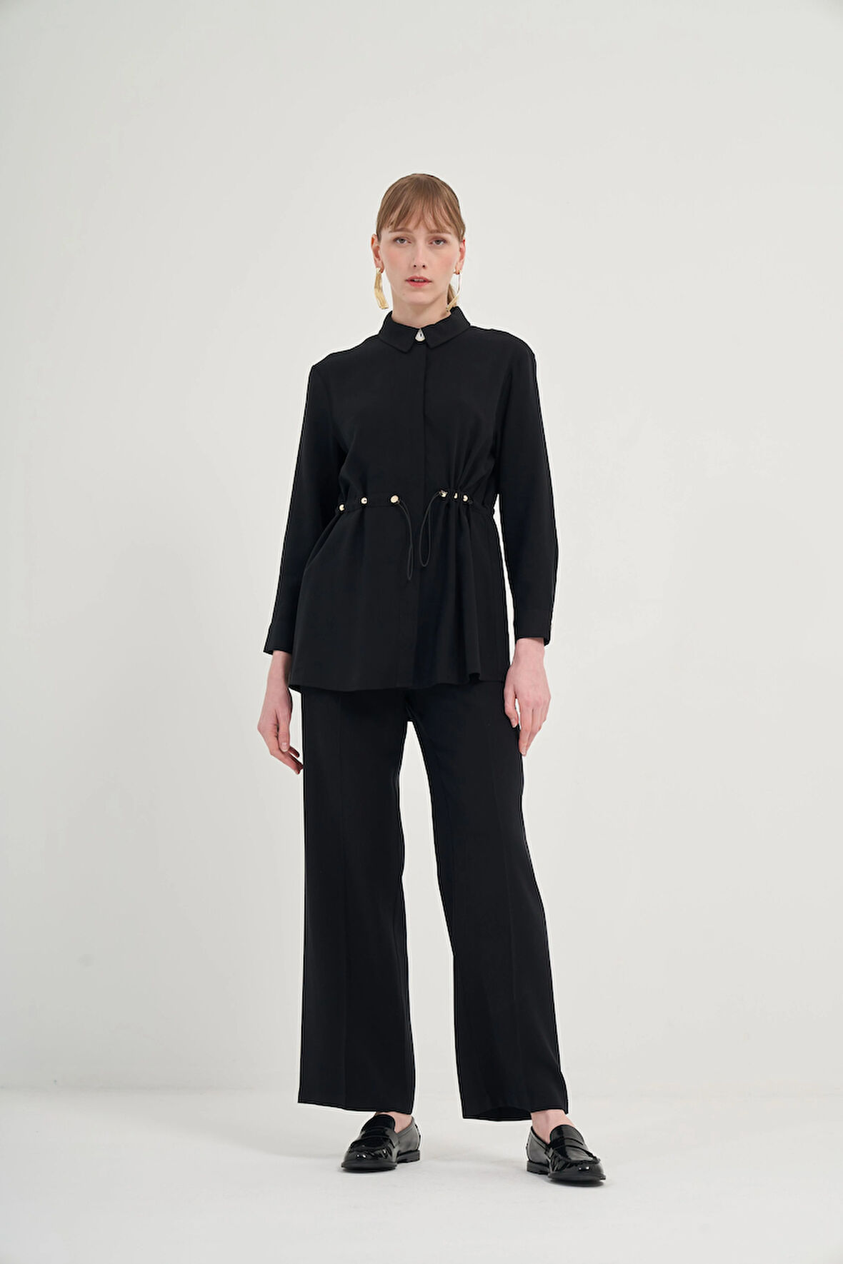 FTZ Women Kadın Pantolonlu Takım  Siyah 31031