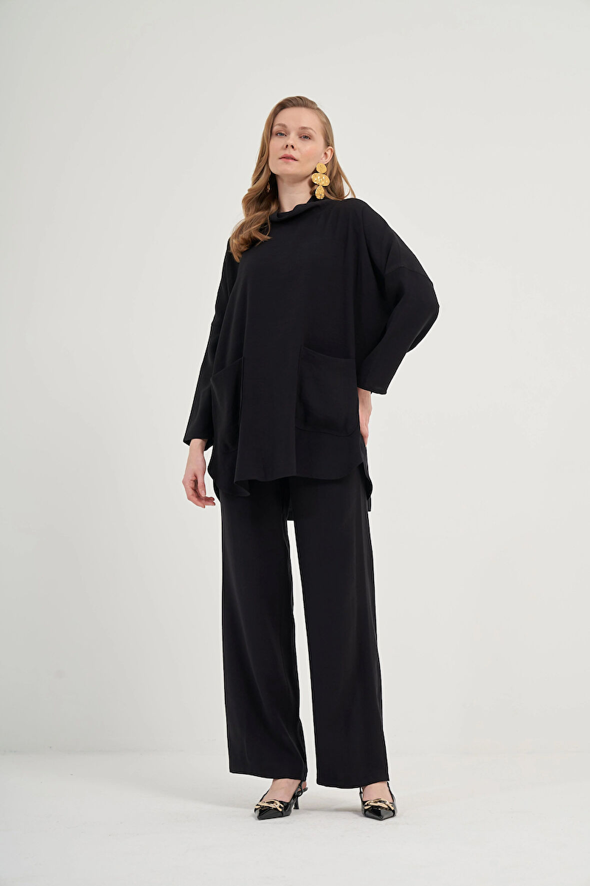 FTZ Women Kadın Takım  Siyah 30508-2