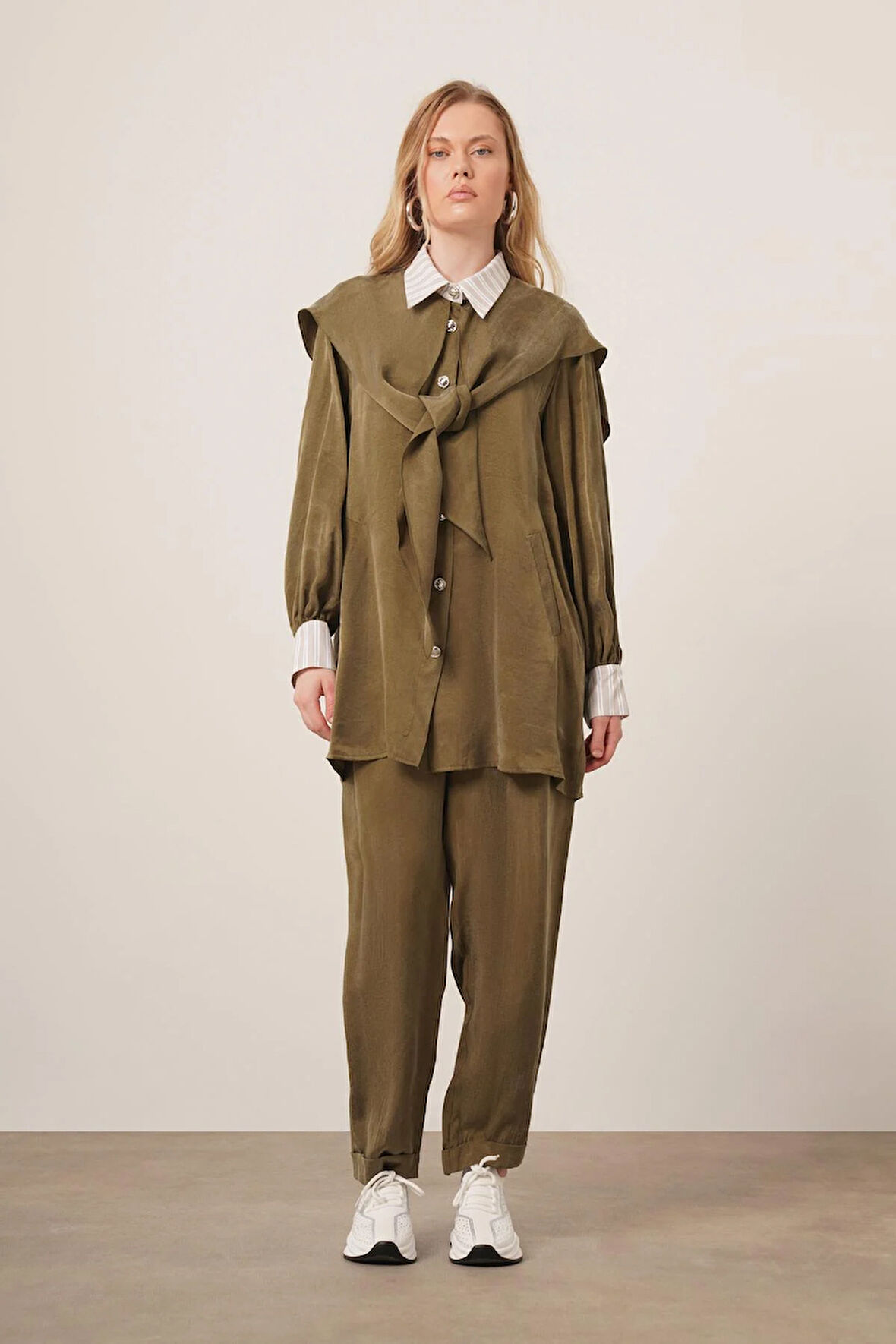 FTZ Women Kadın Tansel Takım  Haki 31104