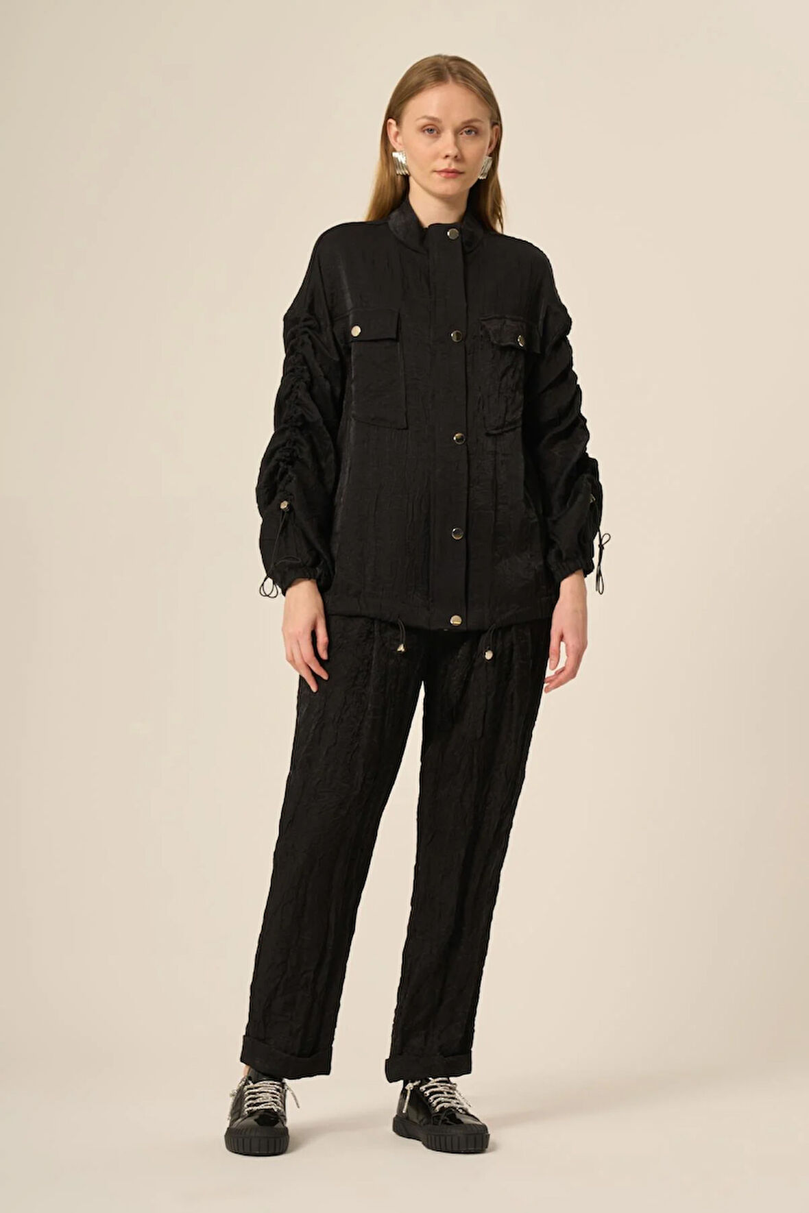 FTZ Women Kadın Craş Takım  Siyah 31117