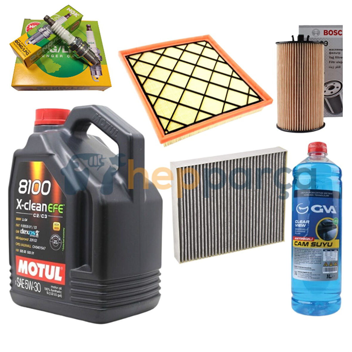 Chevrolet Cruze 1.6 Motul EFE Motor Yağlı Bujili Bakım Seti