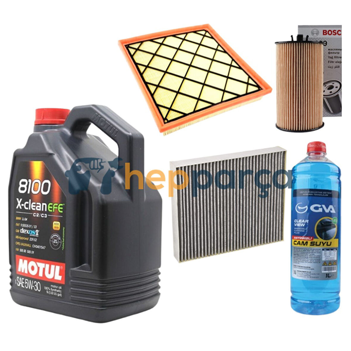 Chevrolet Cruze 1.6 Motul EFE Motor Yağlı Bakım Seti