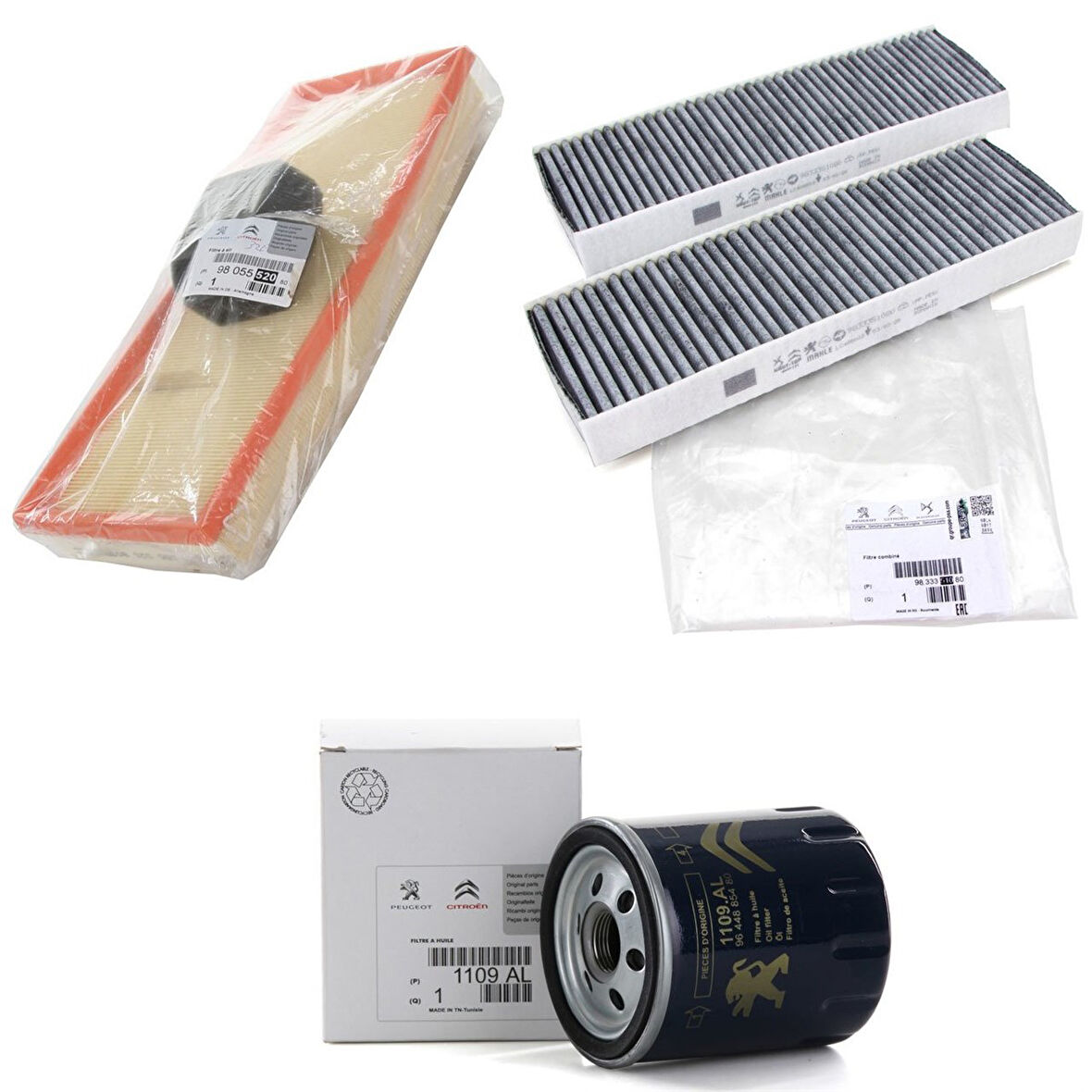 Opel Corsa F 1.2 Puretech Periyodik Bakım Filtre Seti Orjinal